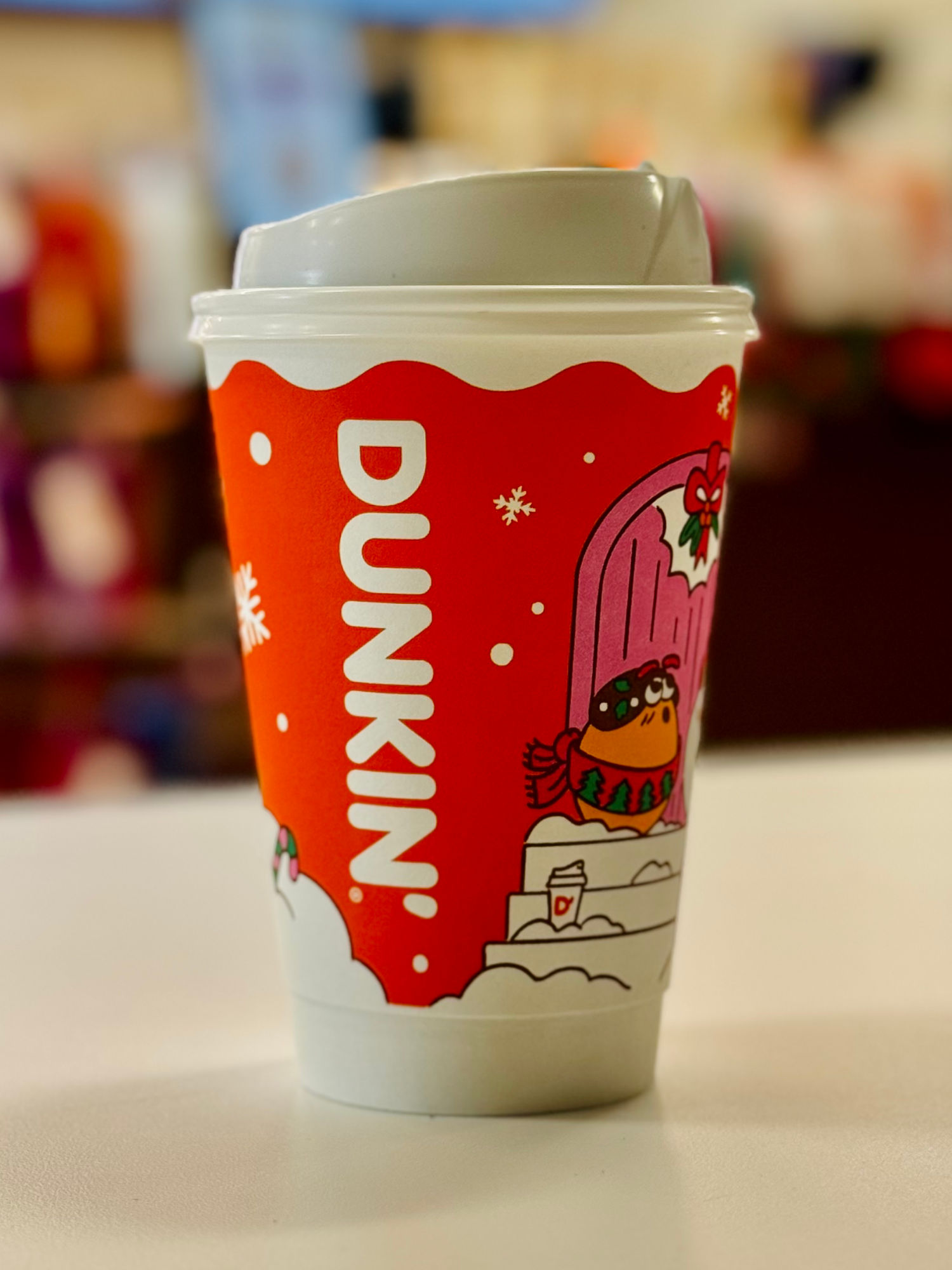 Dunkin' Christmas Cup