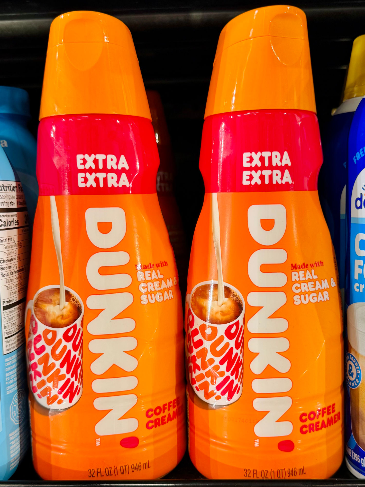 Dunkin Coffee Creamer