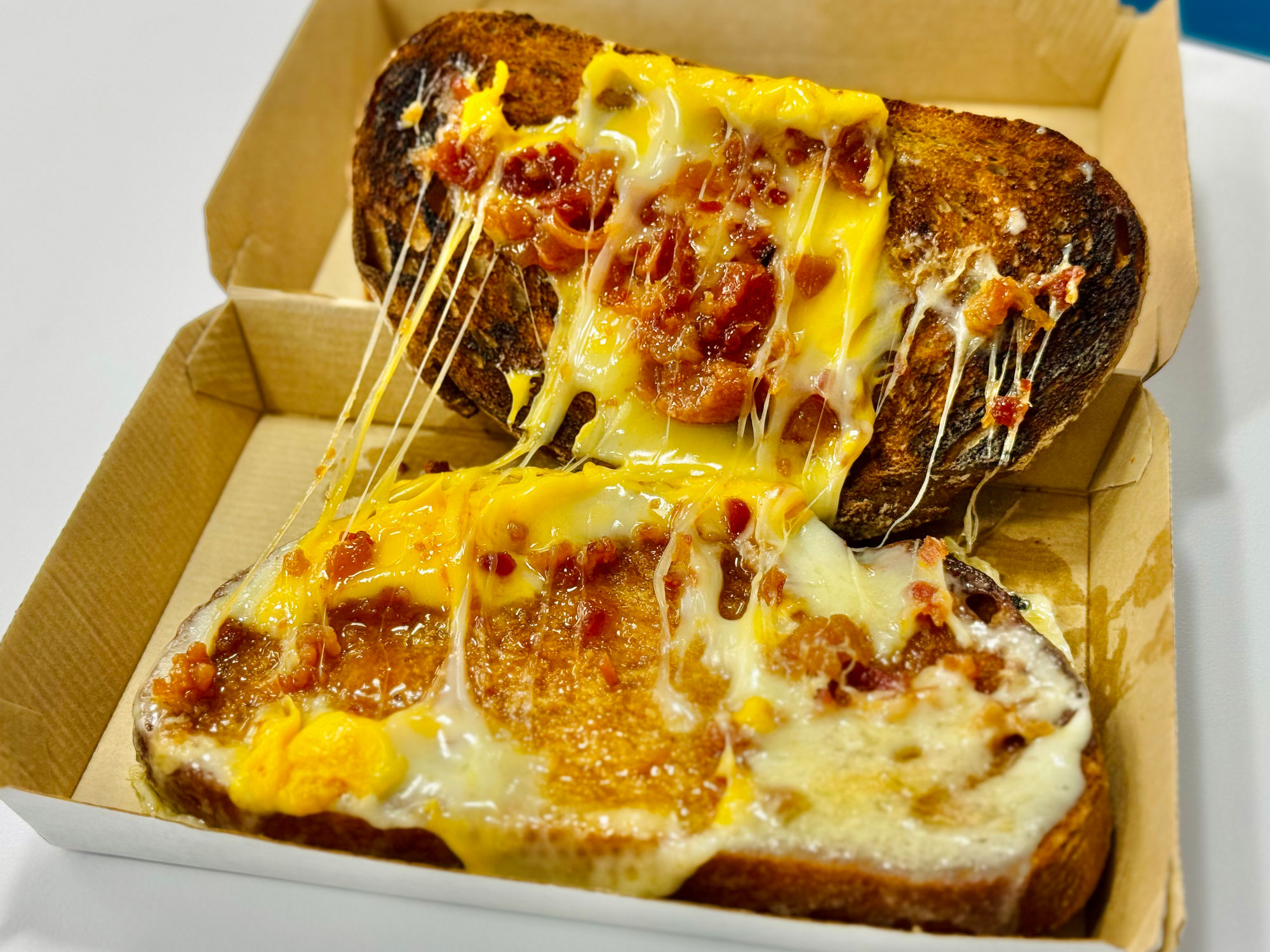 Dunkin' Donuts Bacon Jam Grilled Cheese
