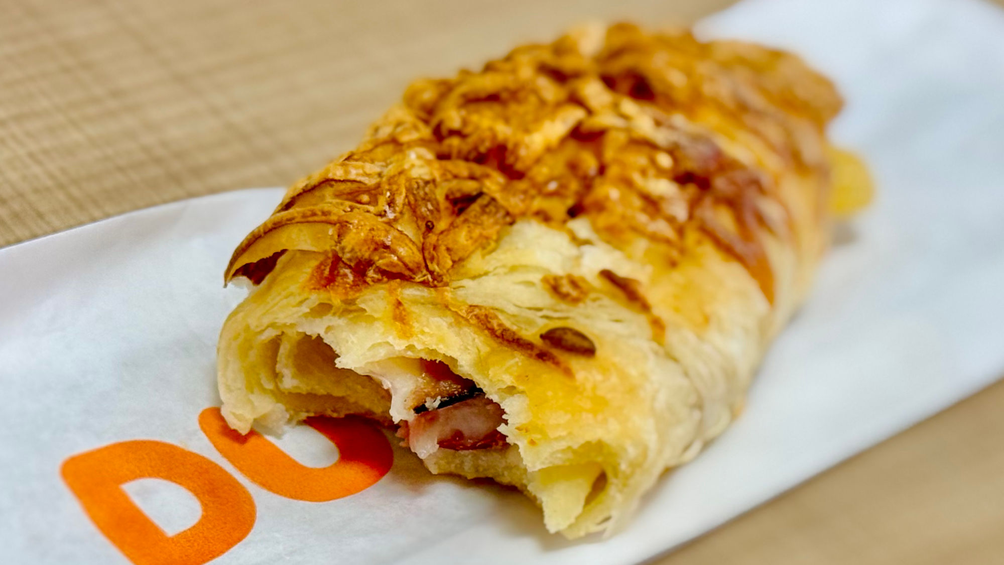 Dunkin' Donuts Ham and Swiss Croissant Stuffer