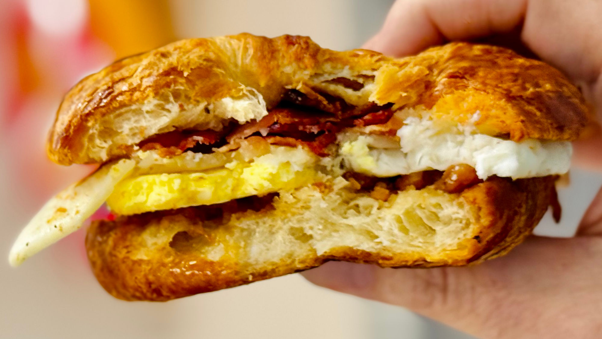 Dunkin' Donuts Ultimate Bacon Jam Breakfast Sandwich