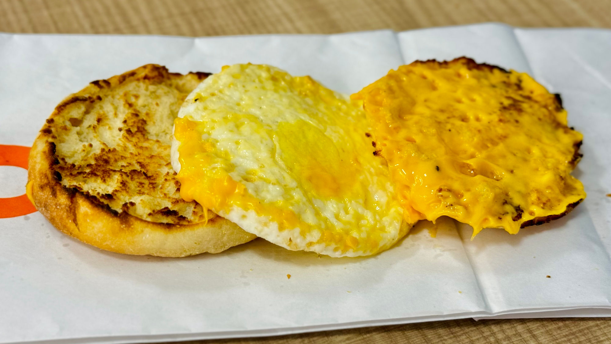 Dunkin' English Muffin with Egg & Cheese