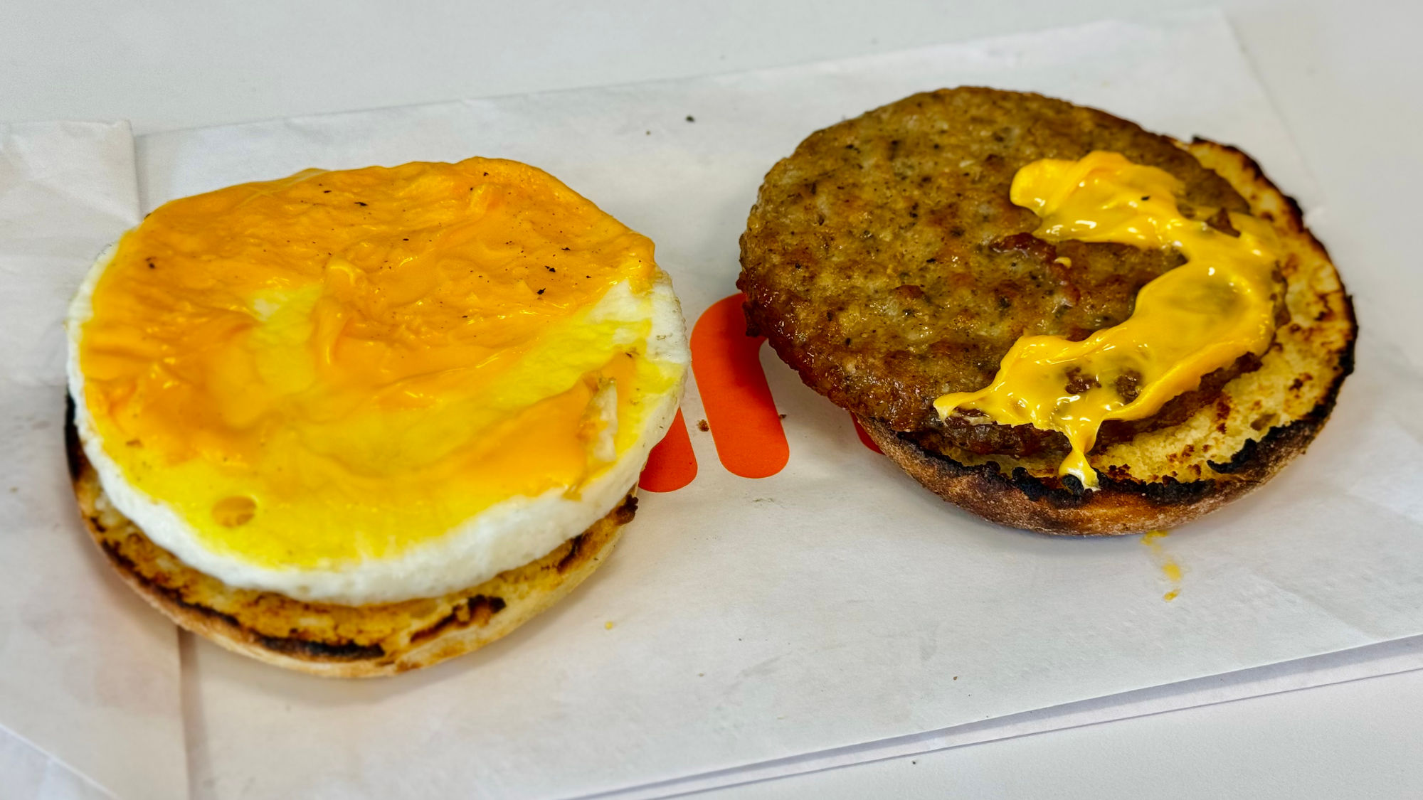 Dunkin' English Muffin with Sausage Egg & Cheese
