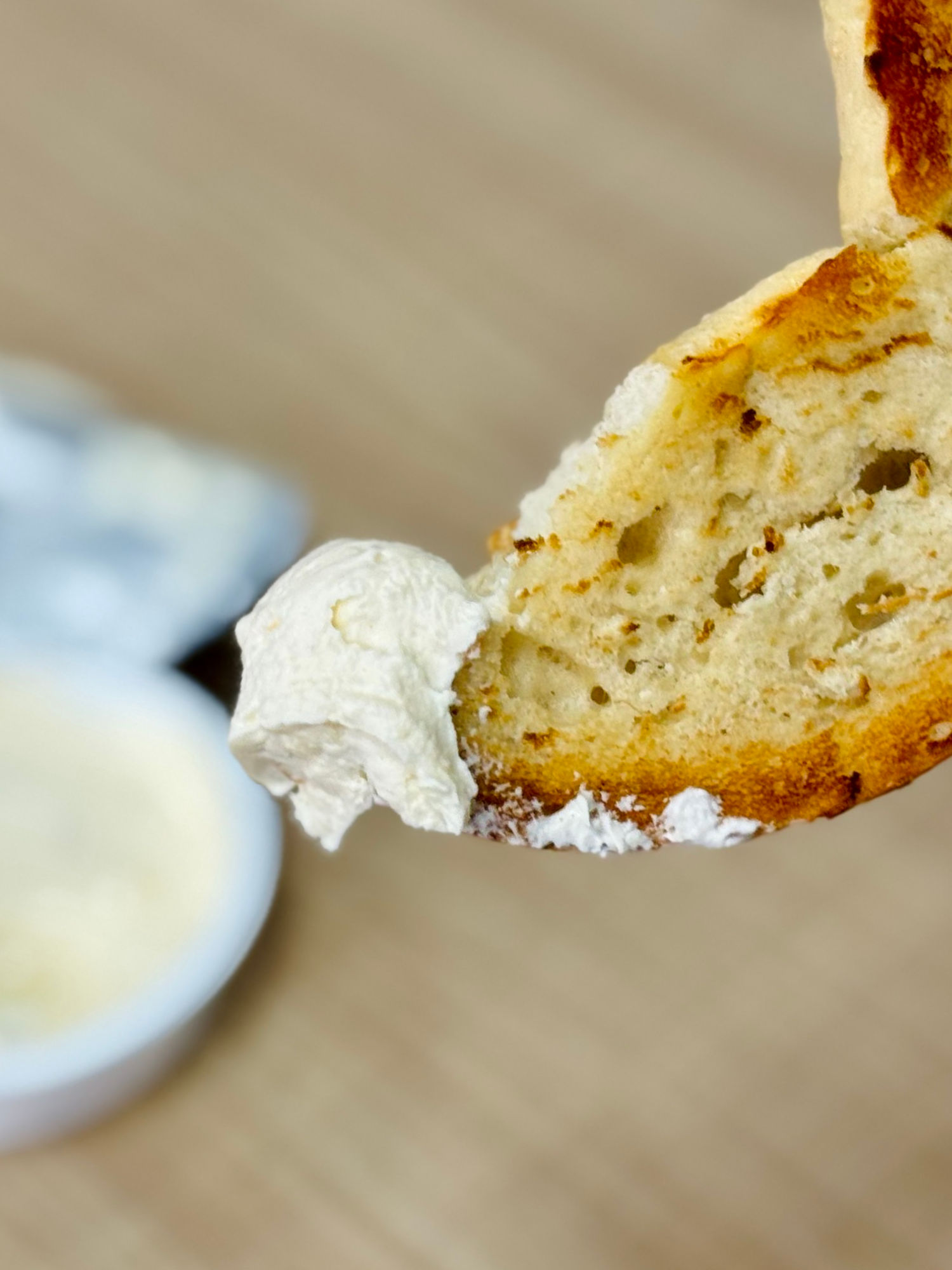 Dunkin' Garden Vegetable Cream Cheese Spread Bagel