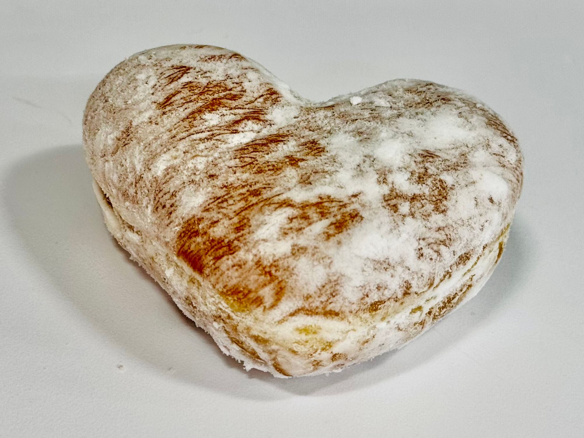 Dunkin' Heart Shaped Vanilla Creme Donut