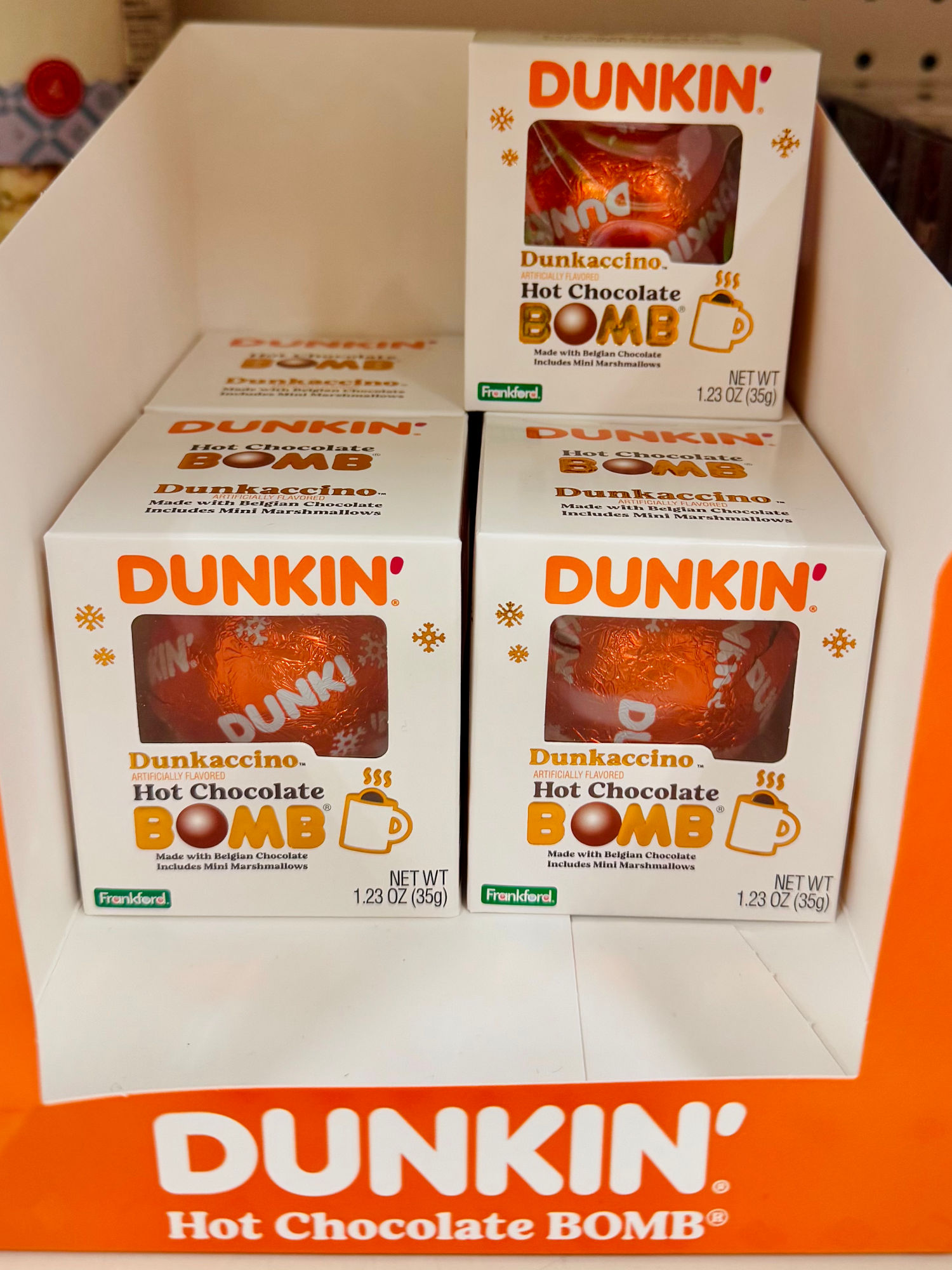 Dunkin' Hot Chocolate Bomb