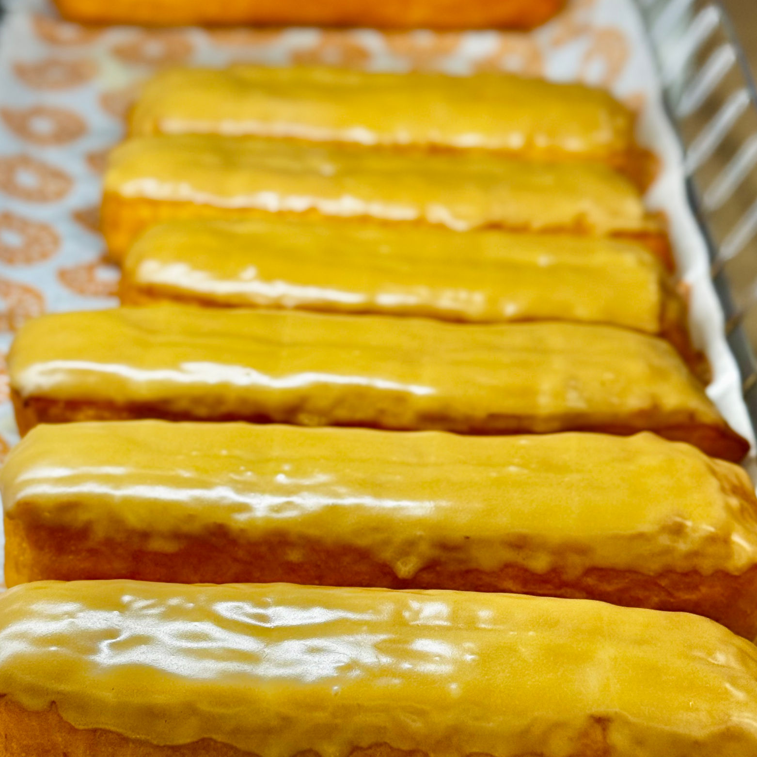 Dunkin' Maple Long John Donut