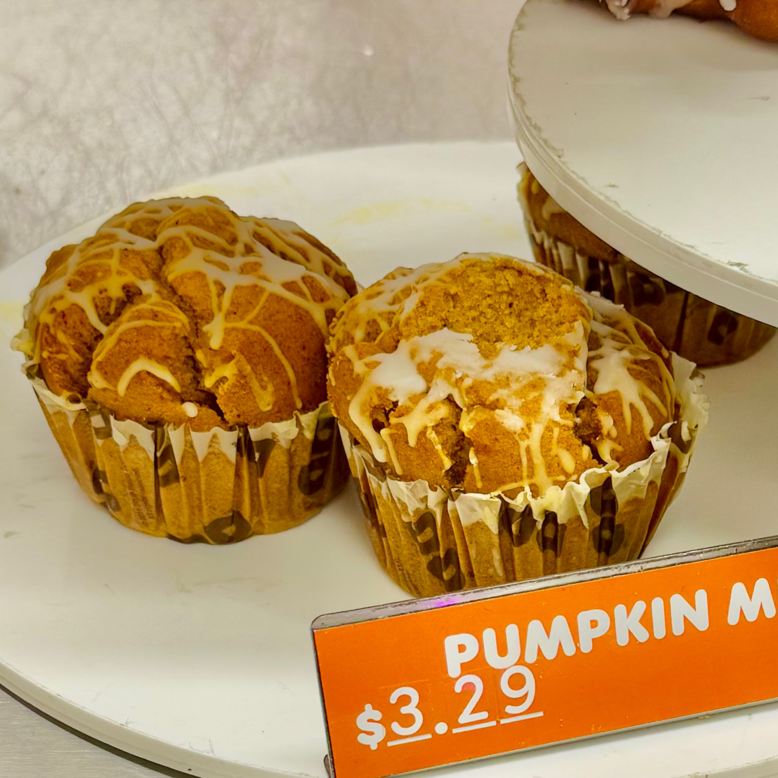 Dunkin' Pumpkin Muffin