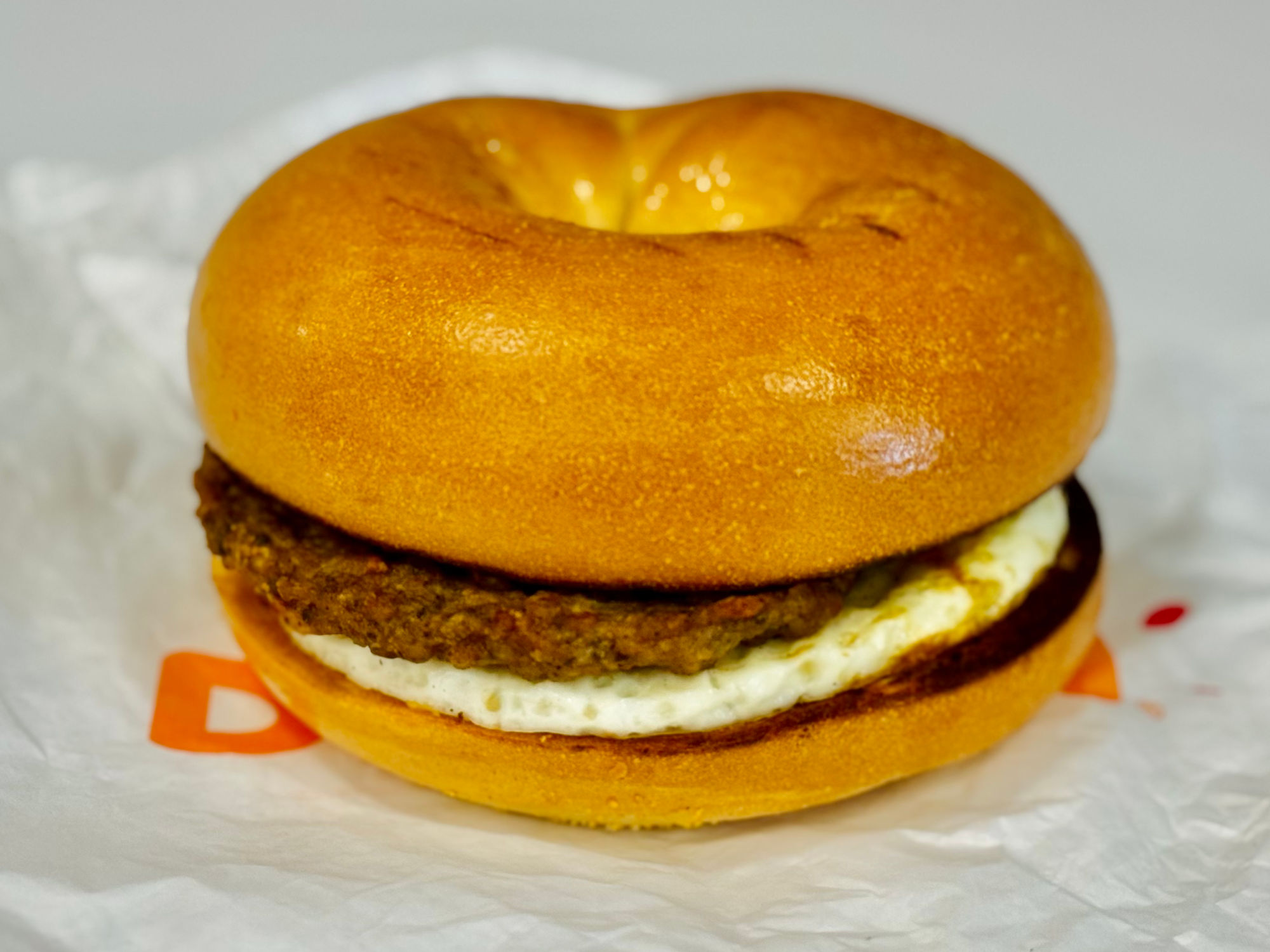 Dunkin' Sausage Egg & Cheese Bagel
