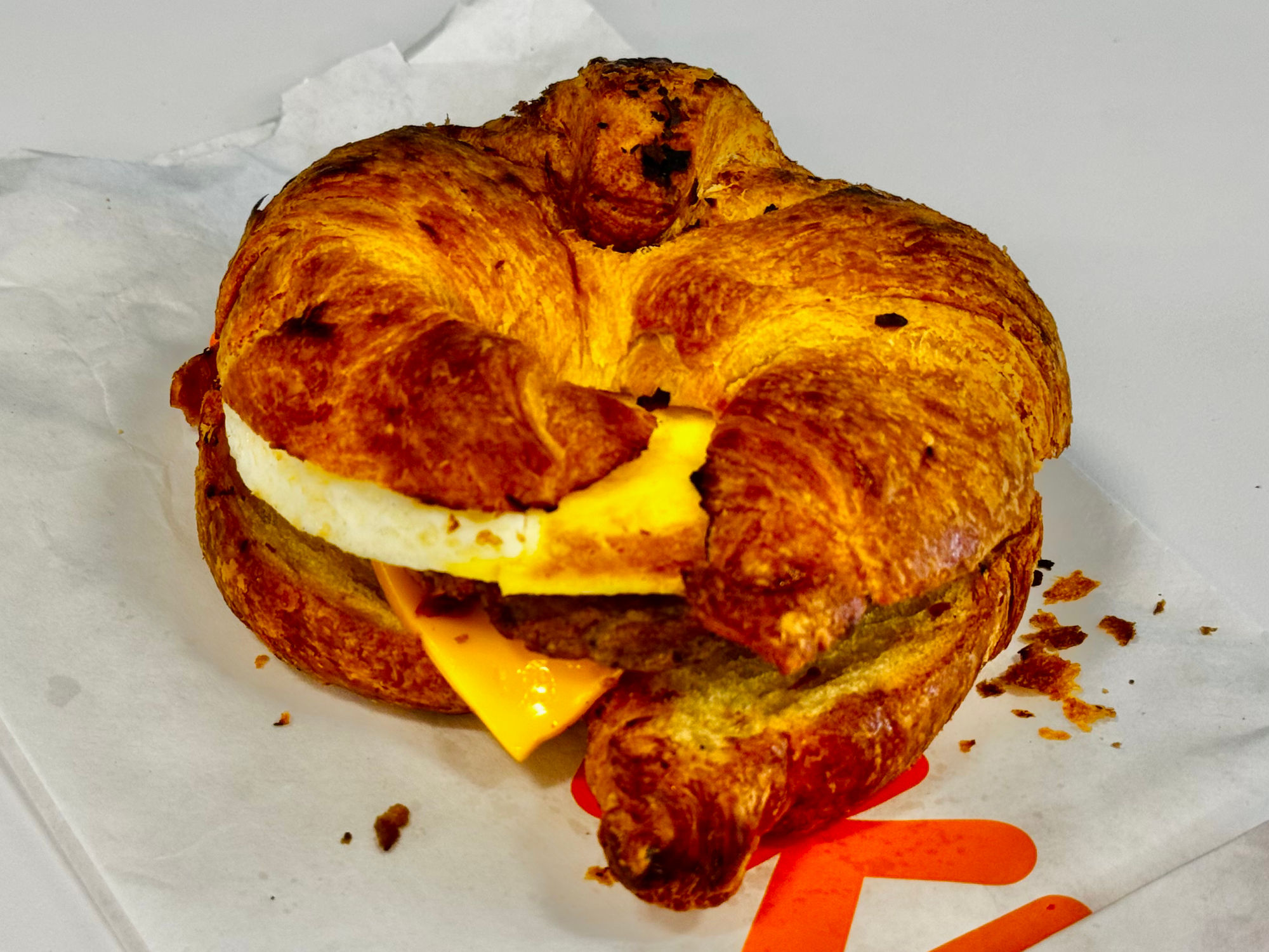 Dunkin' Sausage Egg & Cheese Croissant