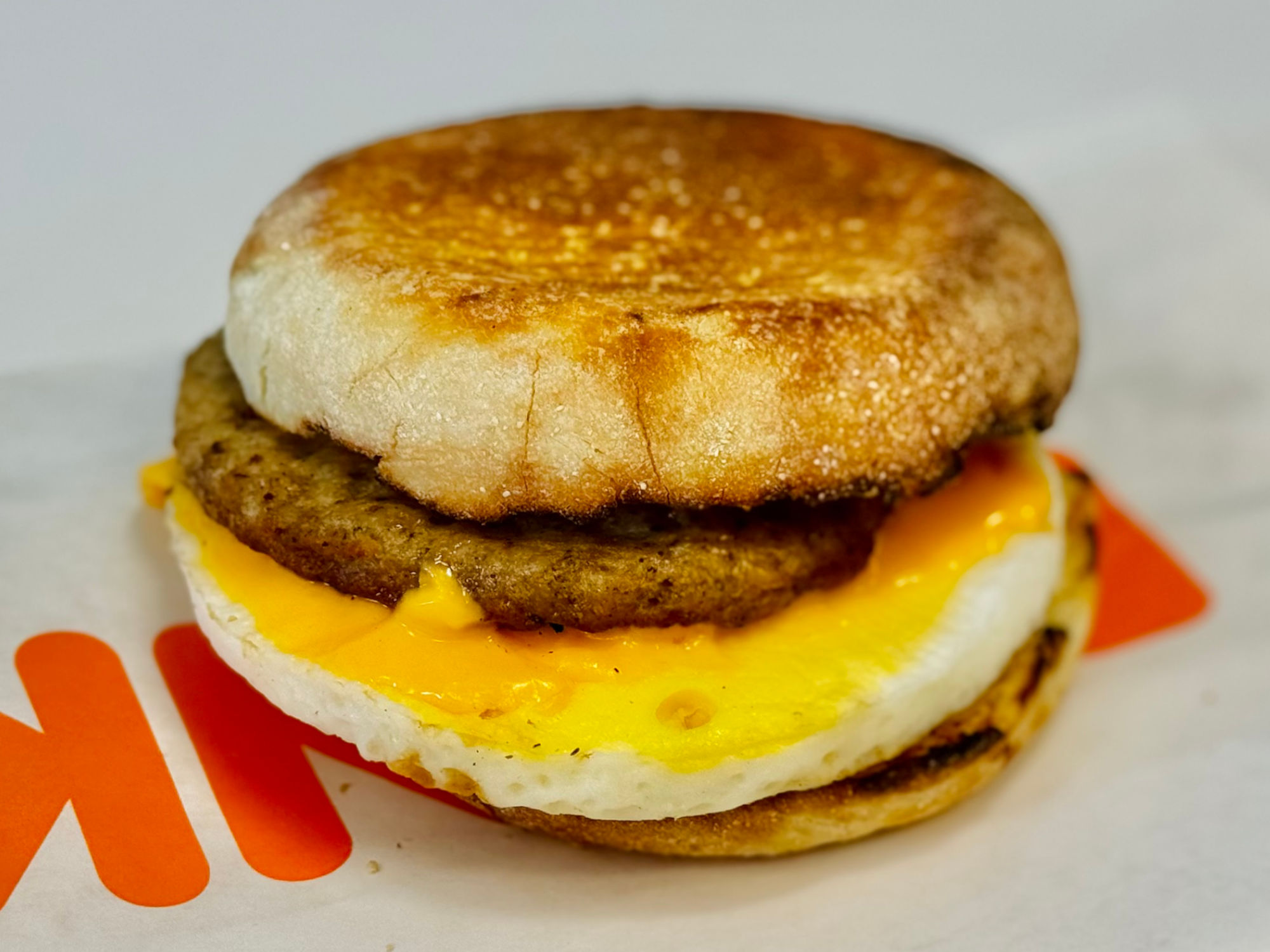 Dunkin' Sausage Egg & Cheese English Muffin
