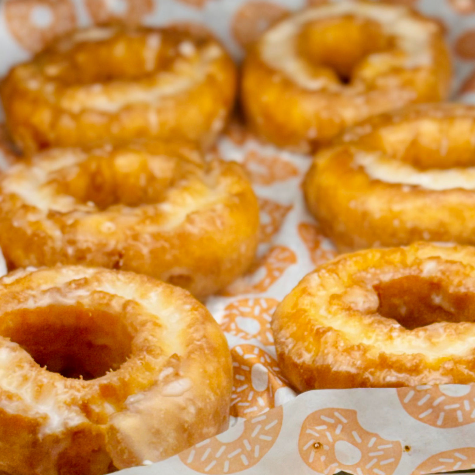 Dunkin' Sour Cream Donut