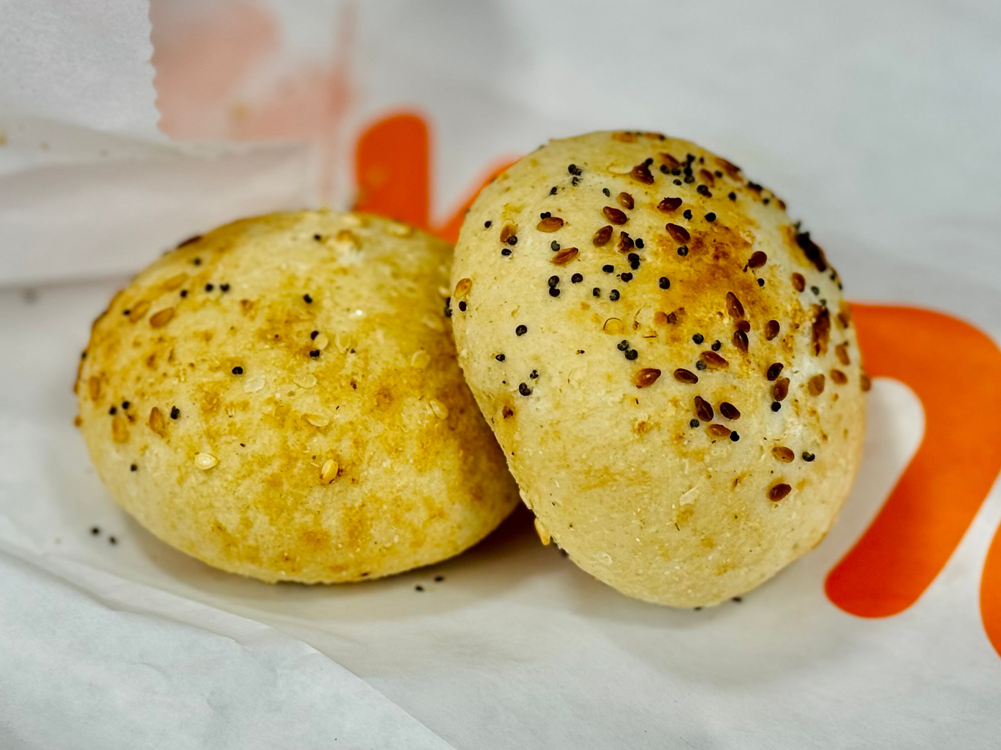 Dunkin' Stuffed Bagel Minis Everything