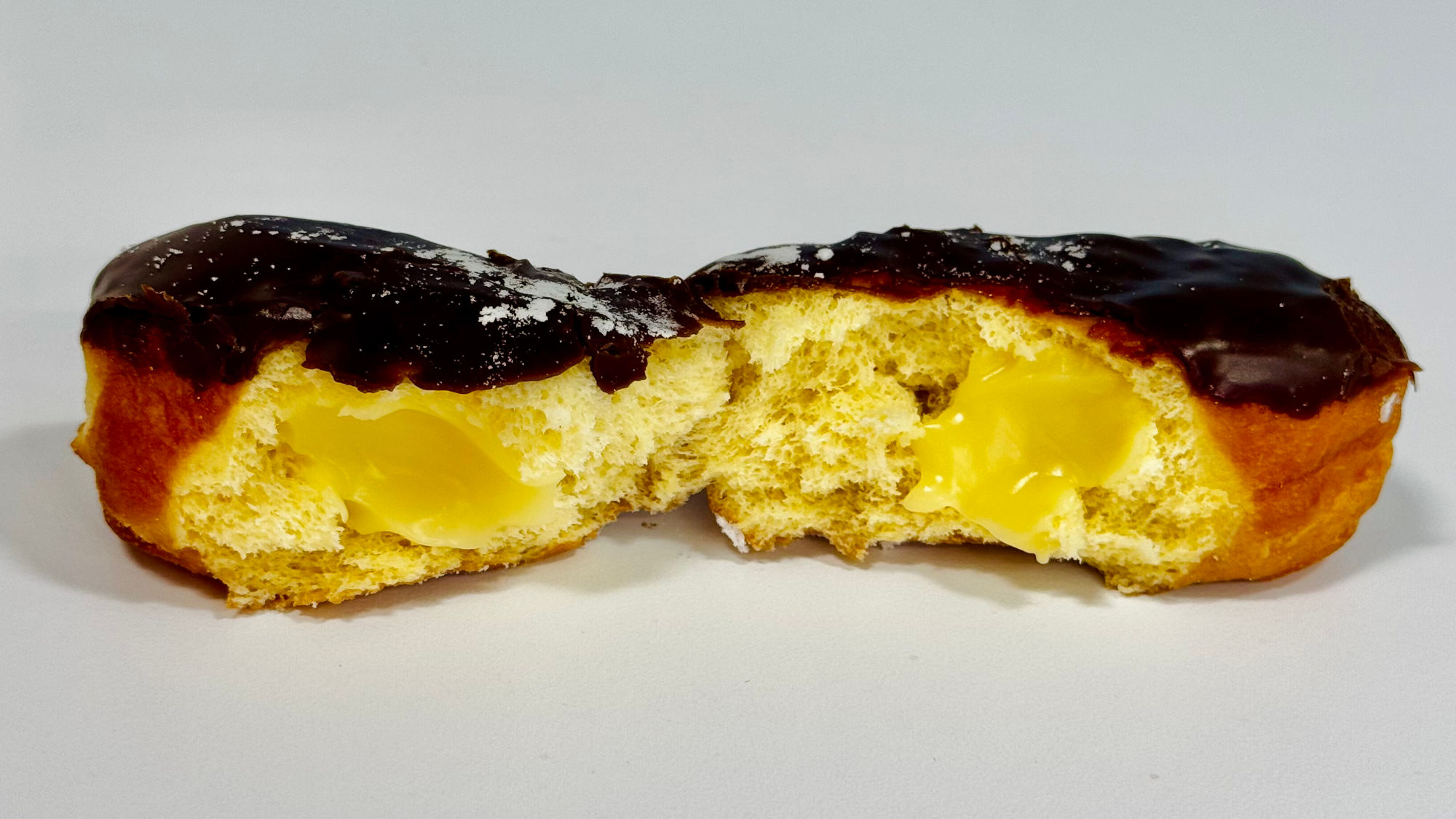 Dunkin' Valentinee's Day Boston Kreme Donut