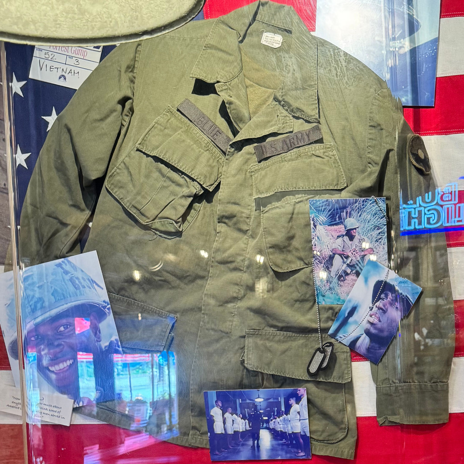 Forrest Gump Blue US Army