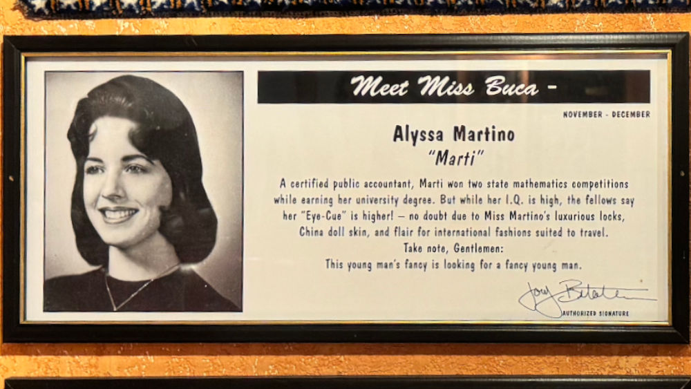 Meet Miss Buca Alyssa Martino