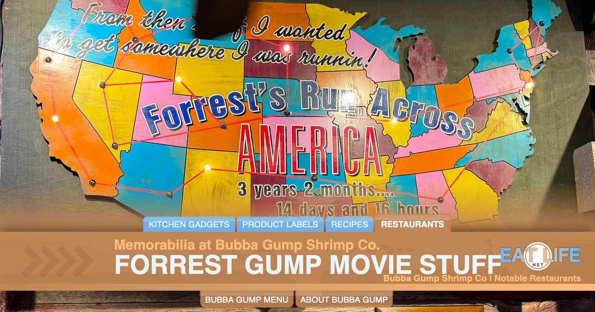 Forrest Gump Movie Stuff