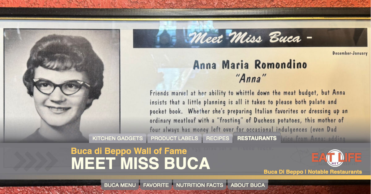 Meet Miss Buca Meet Miss Buca