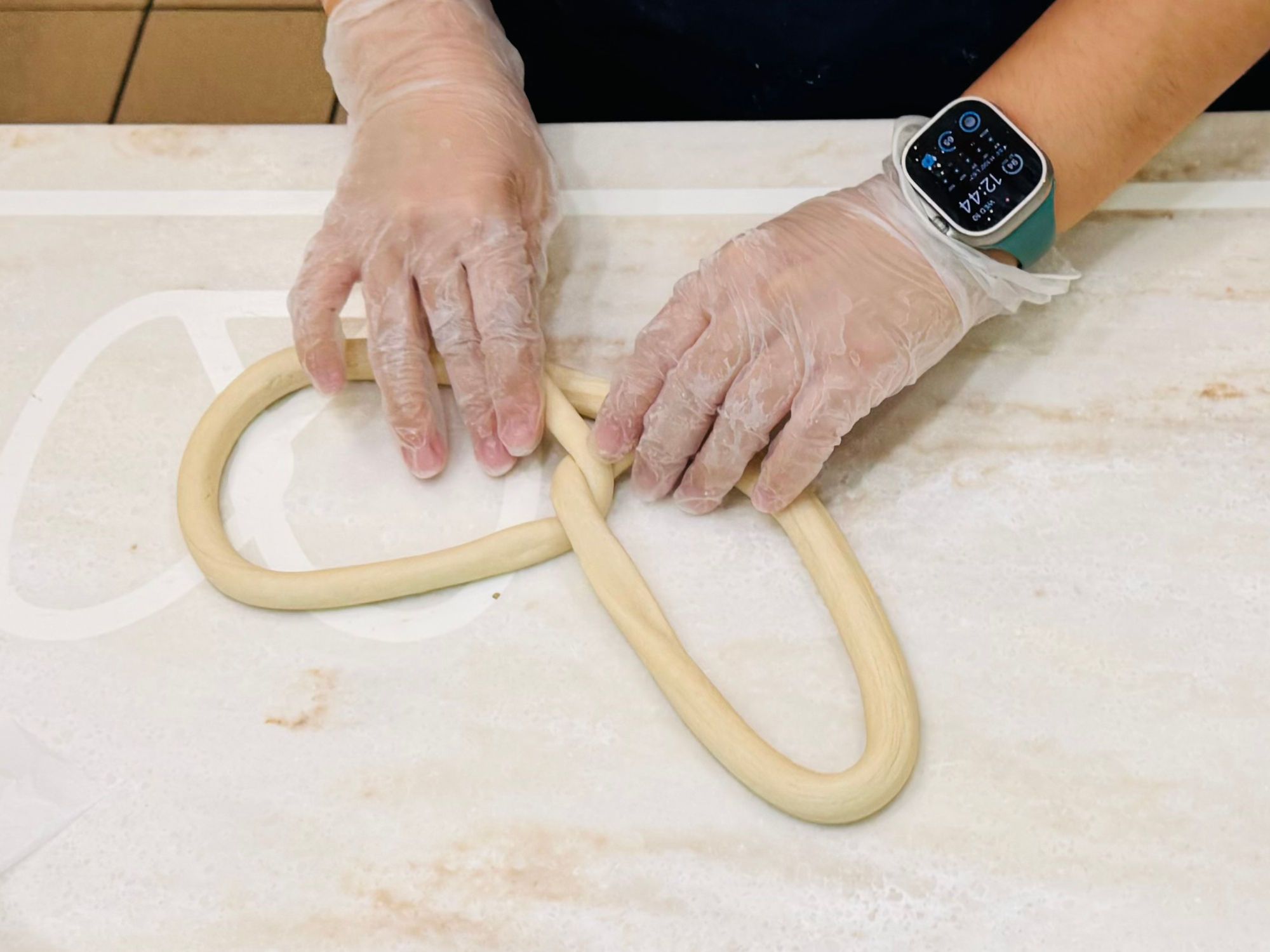 Land in Pretzel Shape Pretzel Twisting Land in Pretzel Shape