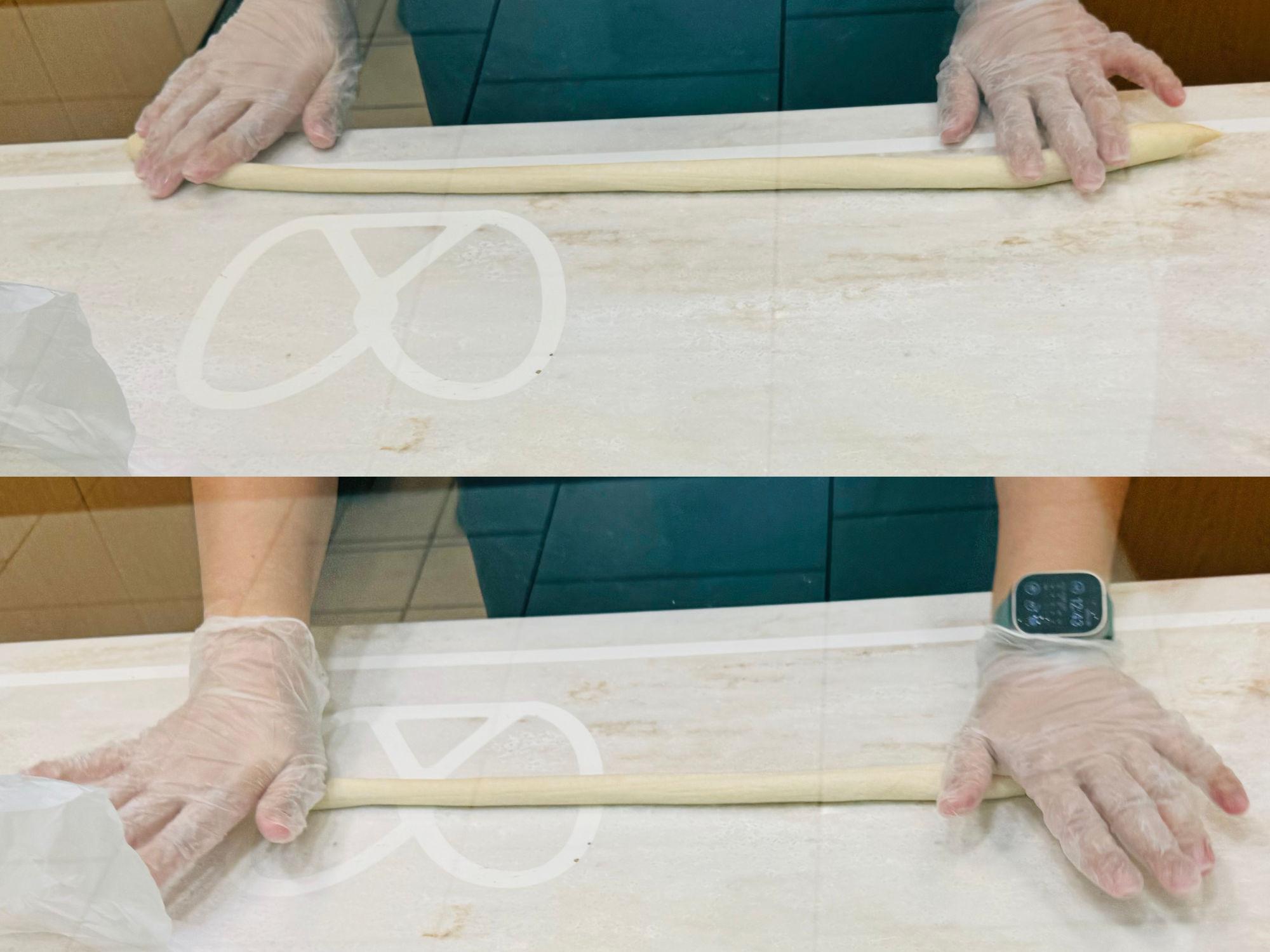 Rolling the Dough Pretzel Twisting Rolling the Dough