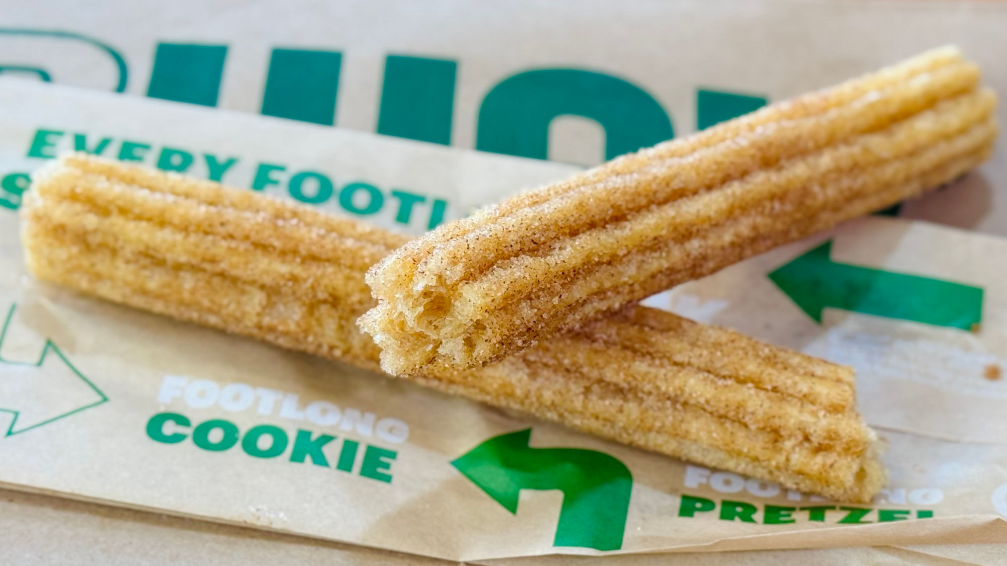 Cinnabon Churro Subway Cinnabon Churro