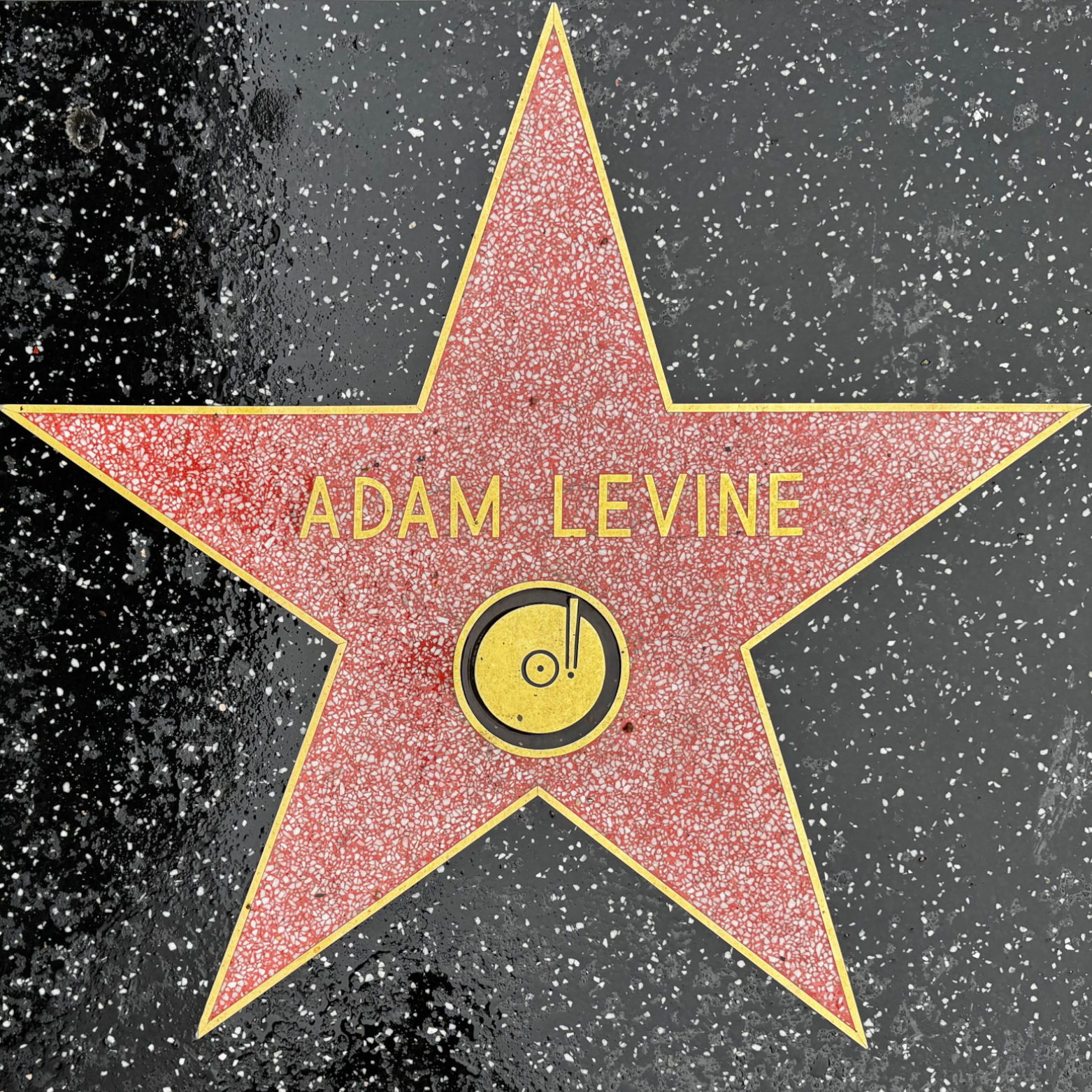Adam Levine's Recording Star Adam Levine's Recording Star