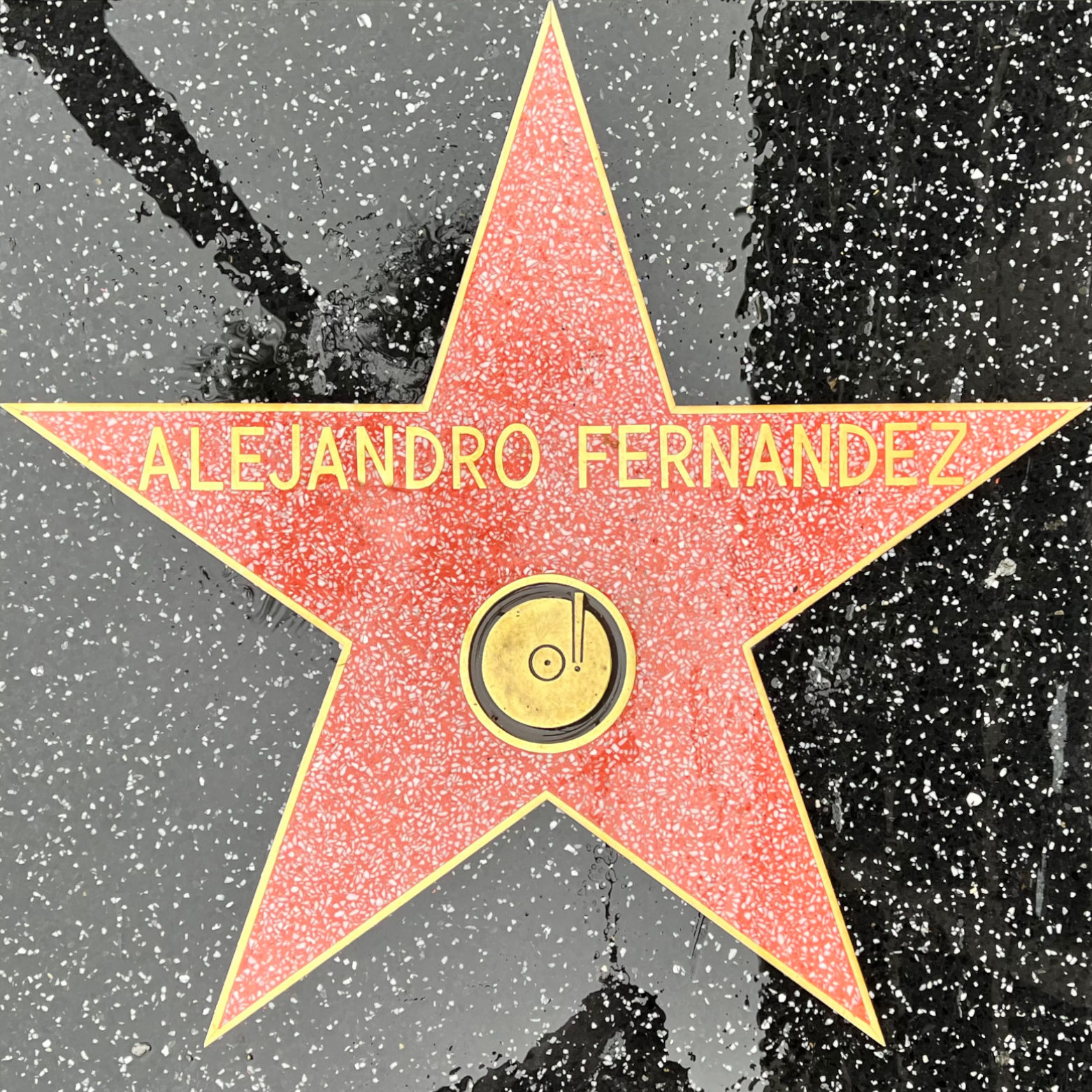 Alejandro Fernandez's Recording Star