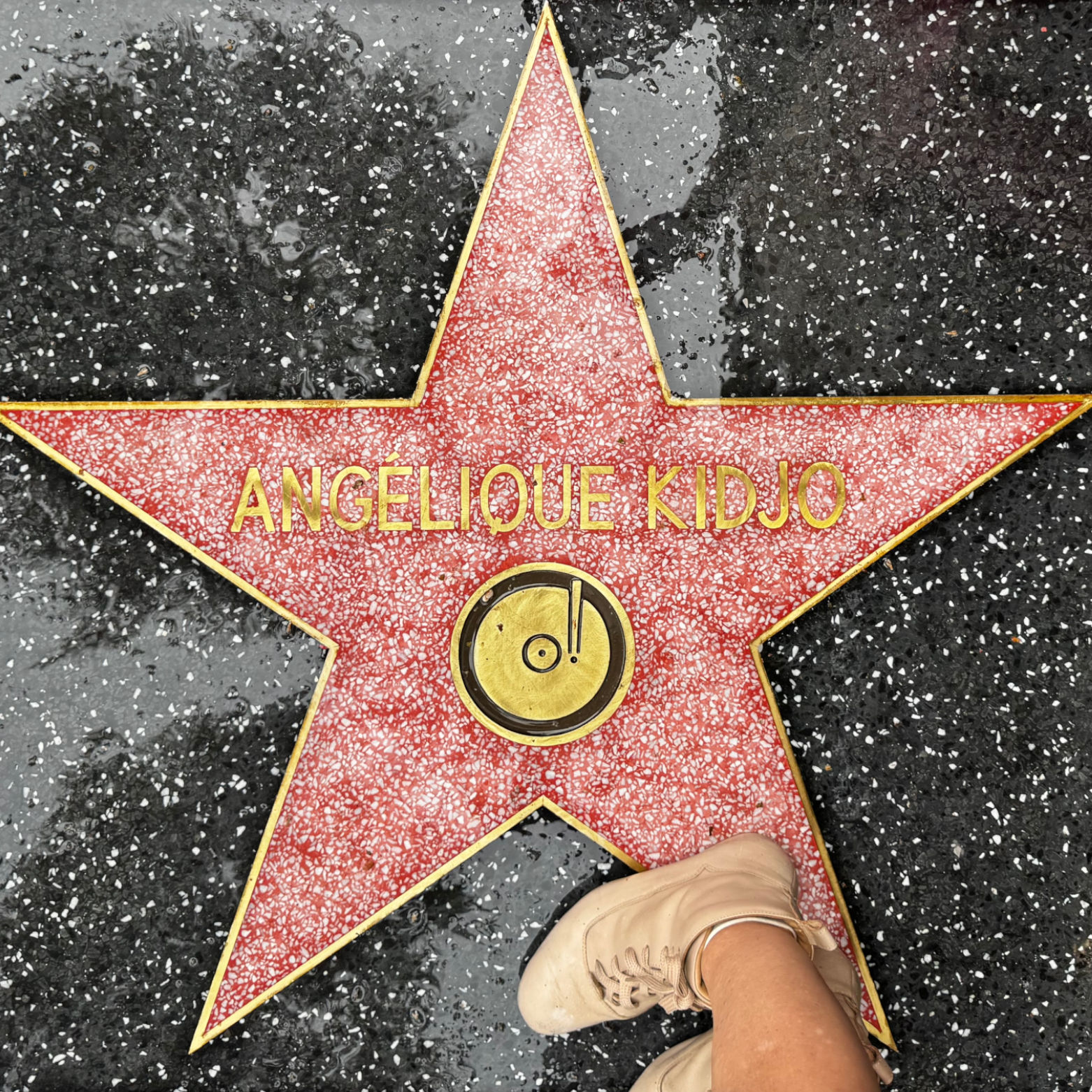 Angelique Kidjo's Recording Star