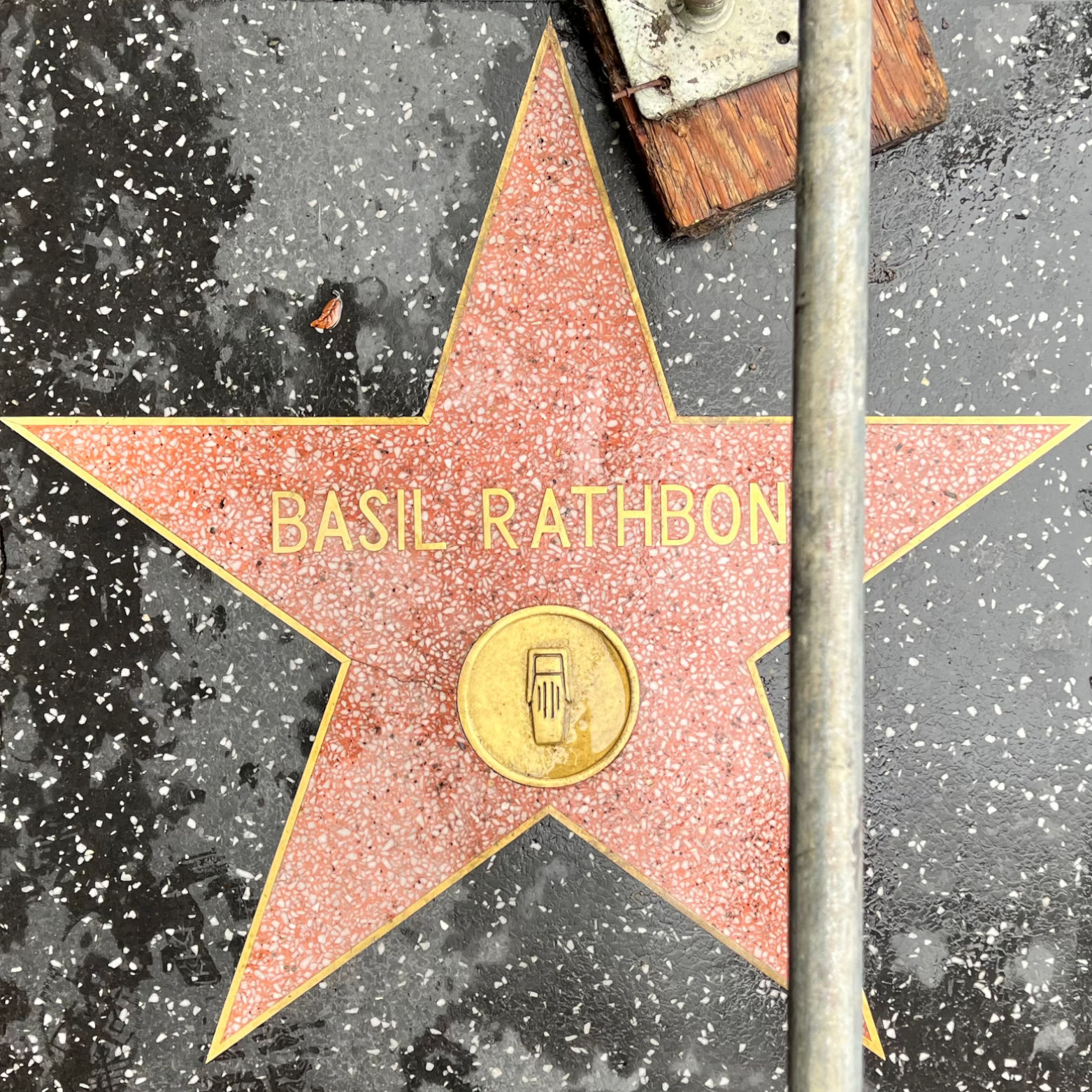 One of Basil Rathbone's Stars