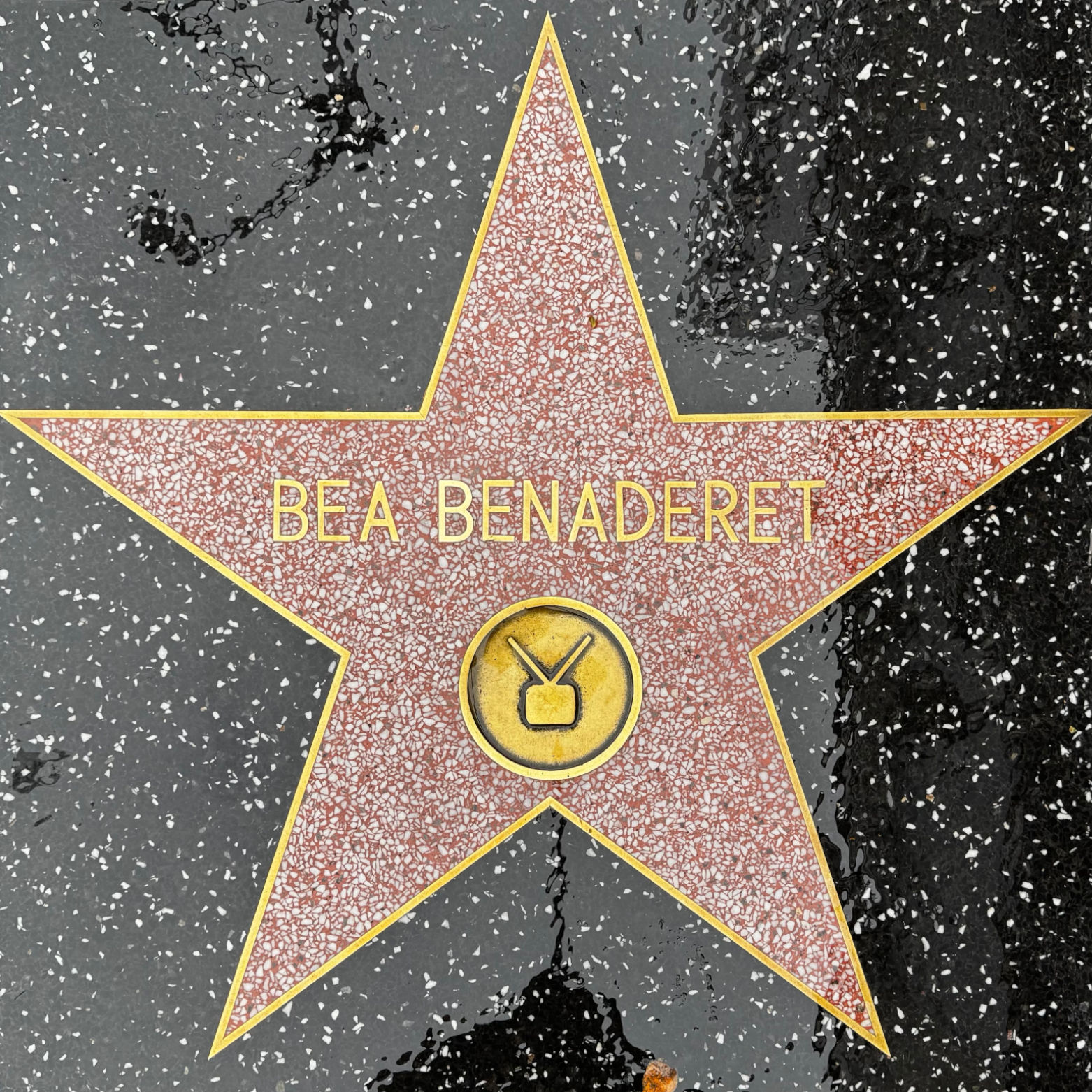 Bea Benaderet's Television Star Bea Benaderet's Television Star