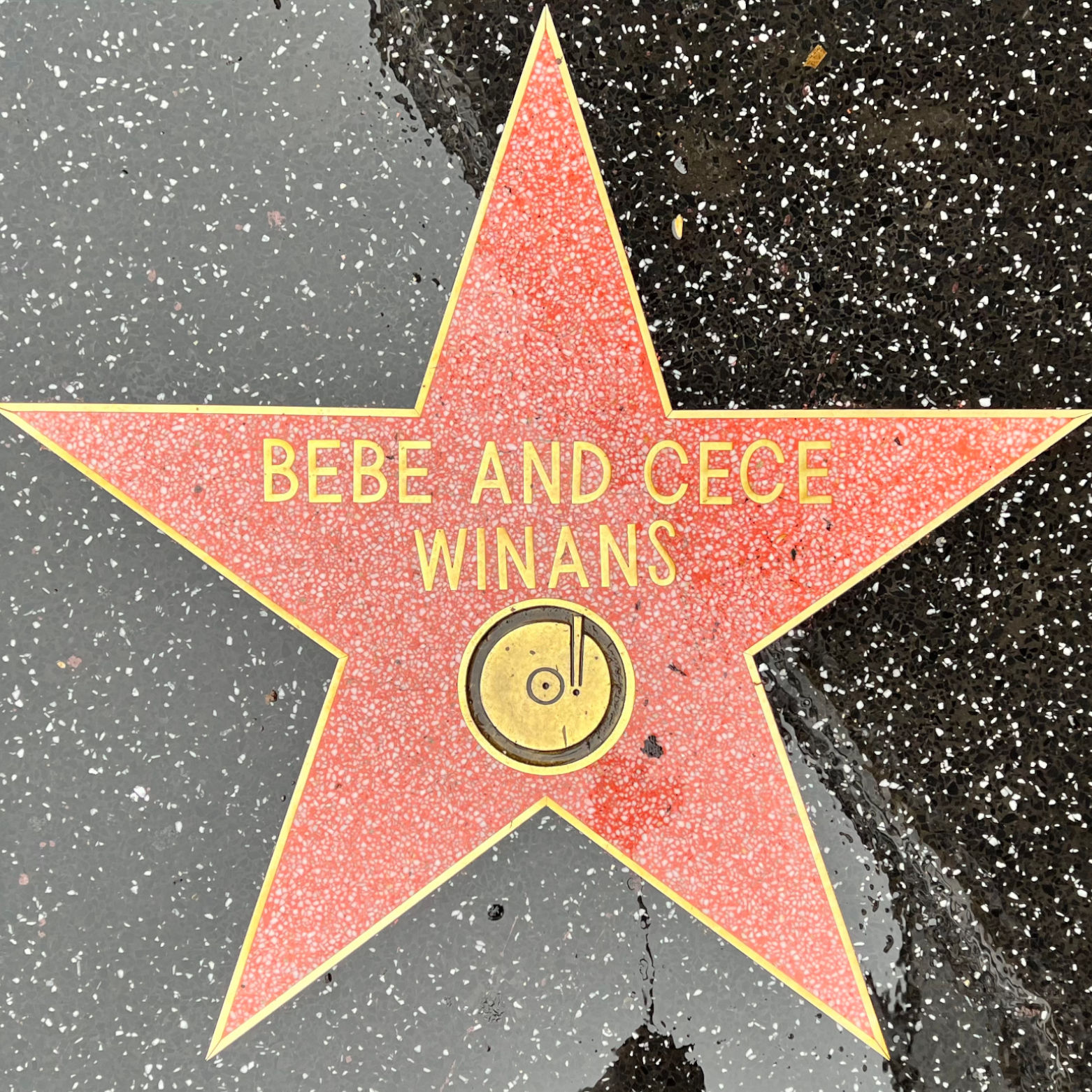Bebe and Cece Winans's Recording Star