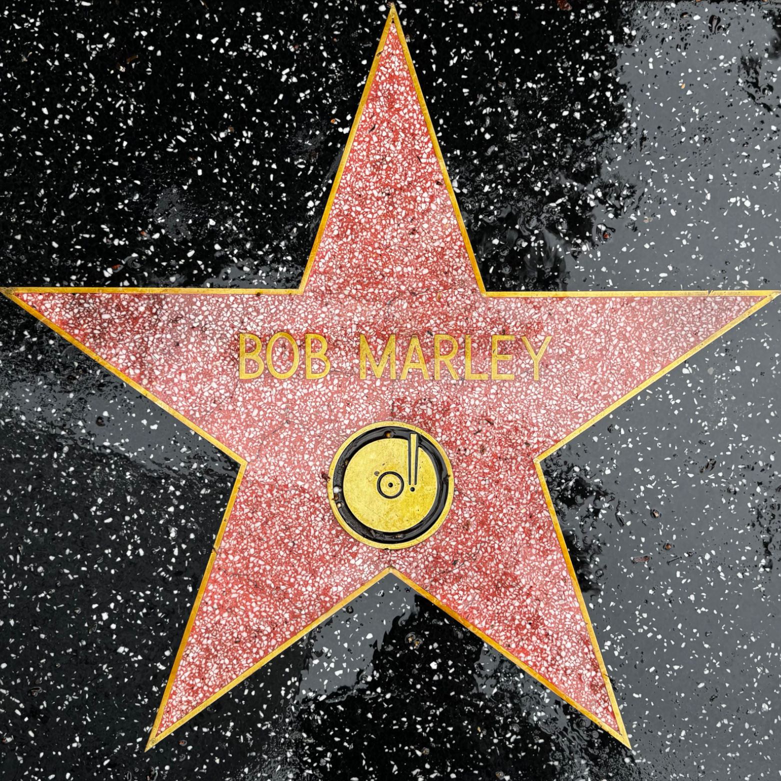 Bob Marley's Recording Star