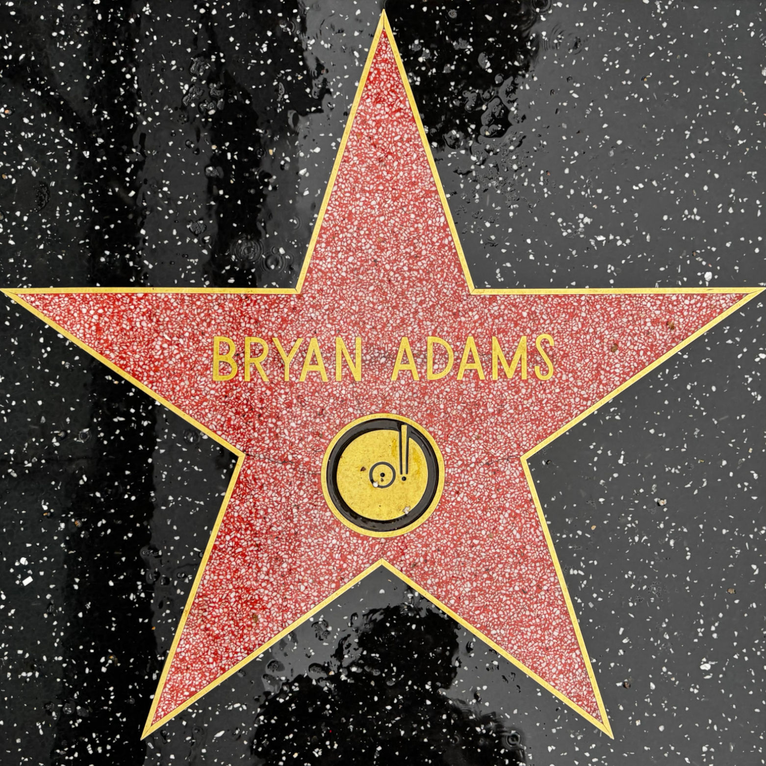 Bryan Adams's Recording Star Bryan Adams's Recording Star