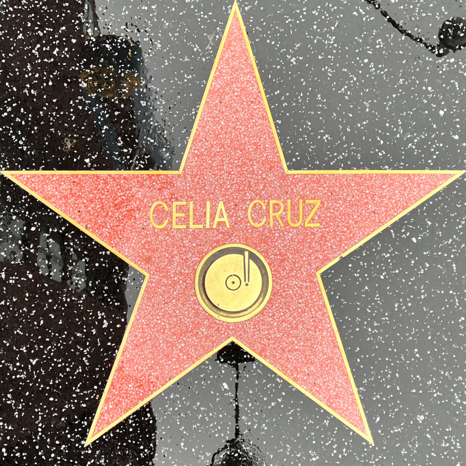 Celia Cruz's Recording Star