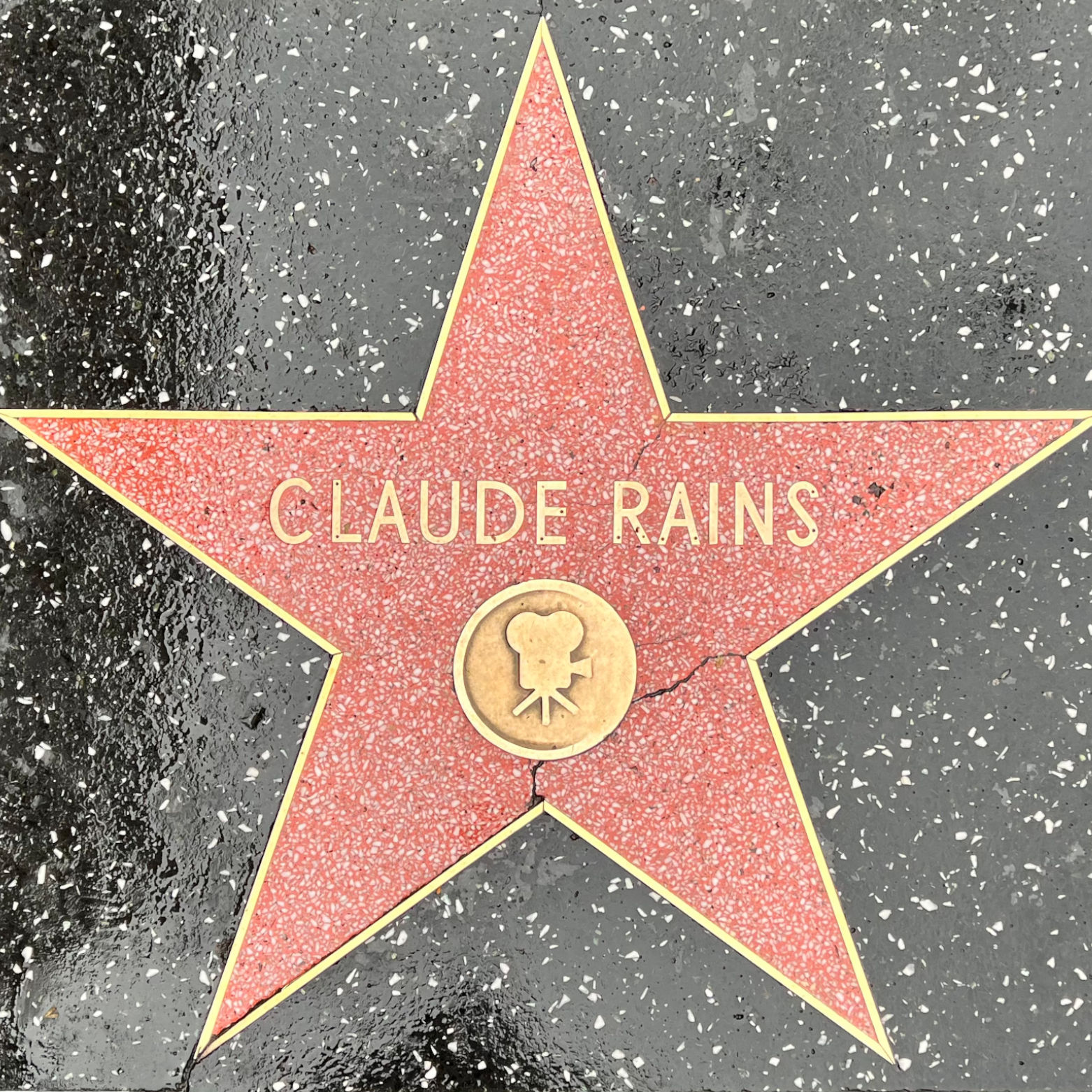 Claude Rains's Motion Pictures Star