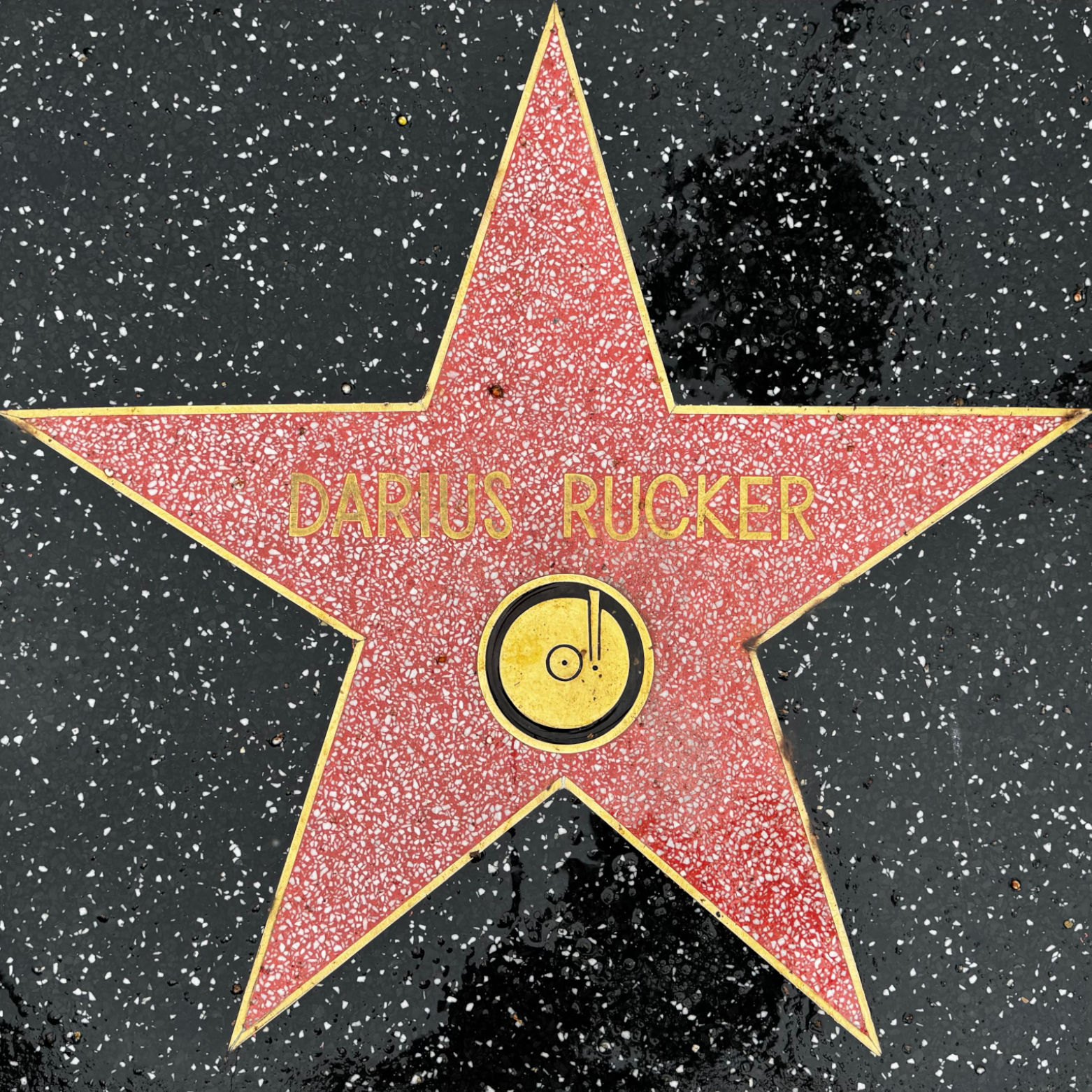 Darius Rucker's Recording Star Darius Rucker's Recording Star
