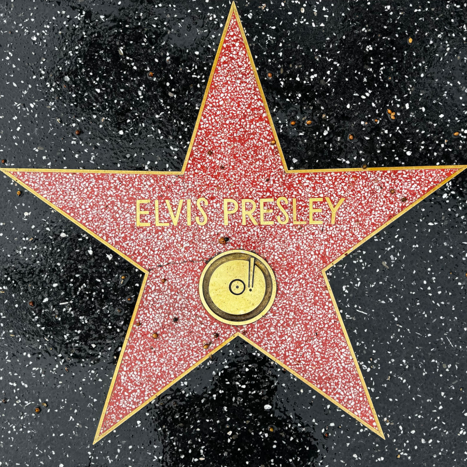 Elvis Presley's Recording Star