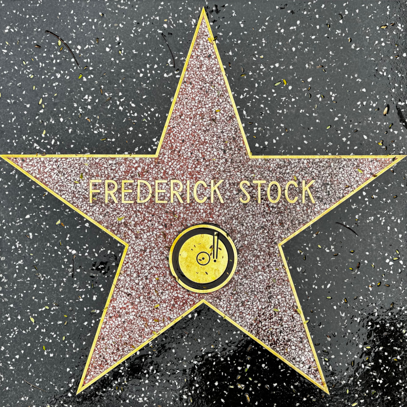 Frederick Stock's Recording Star Frederick Stock's Recording Star