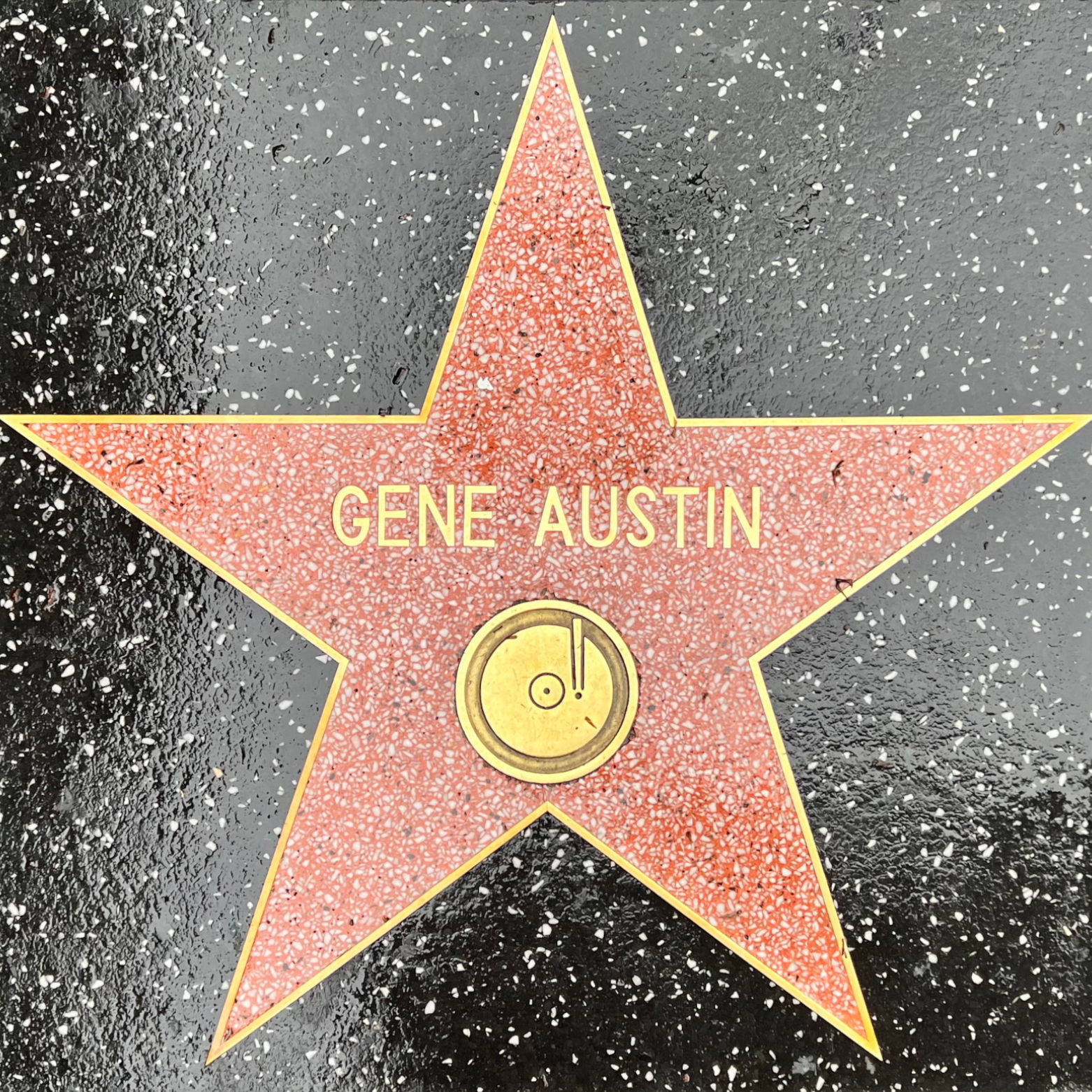 Gene Austin's Recording Star