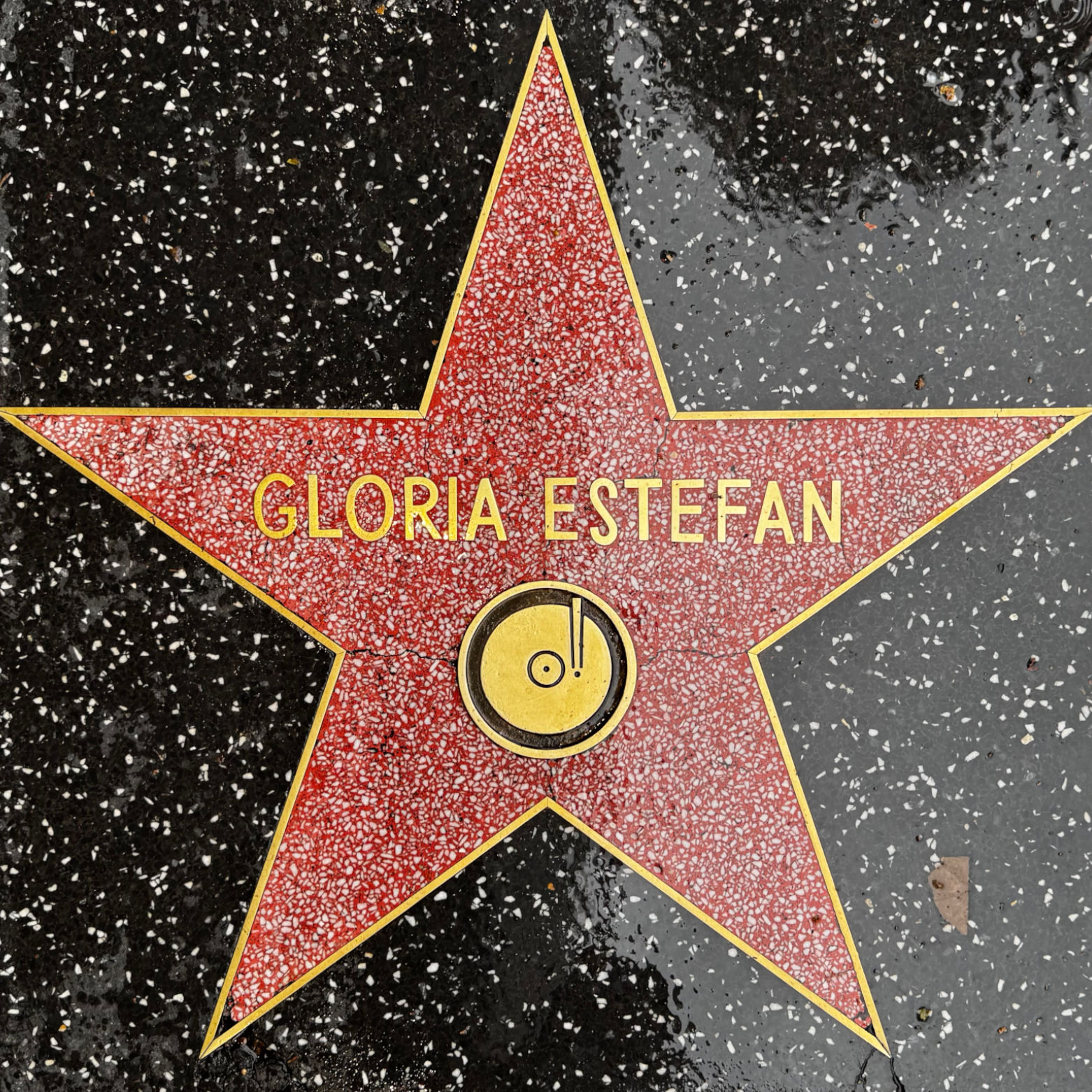 Gloria Estefan's Recording Star Gloria Estefan's Recording Star