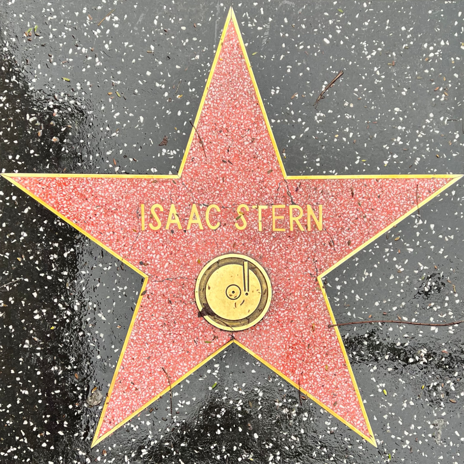 Isaac Stern's Recording Star
