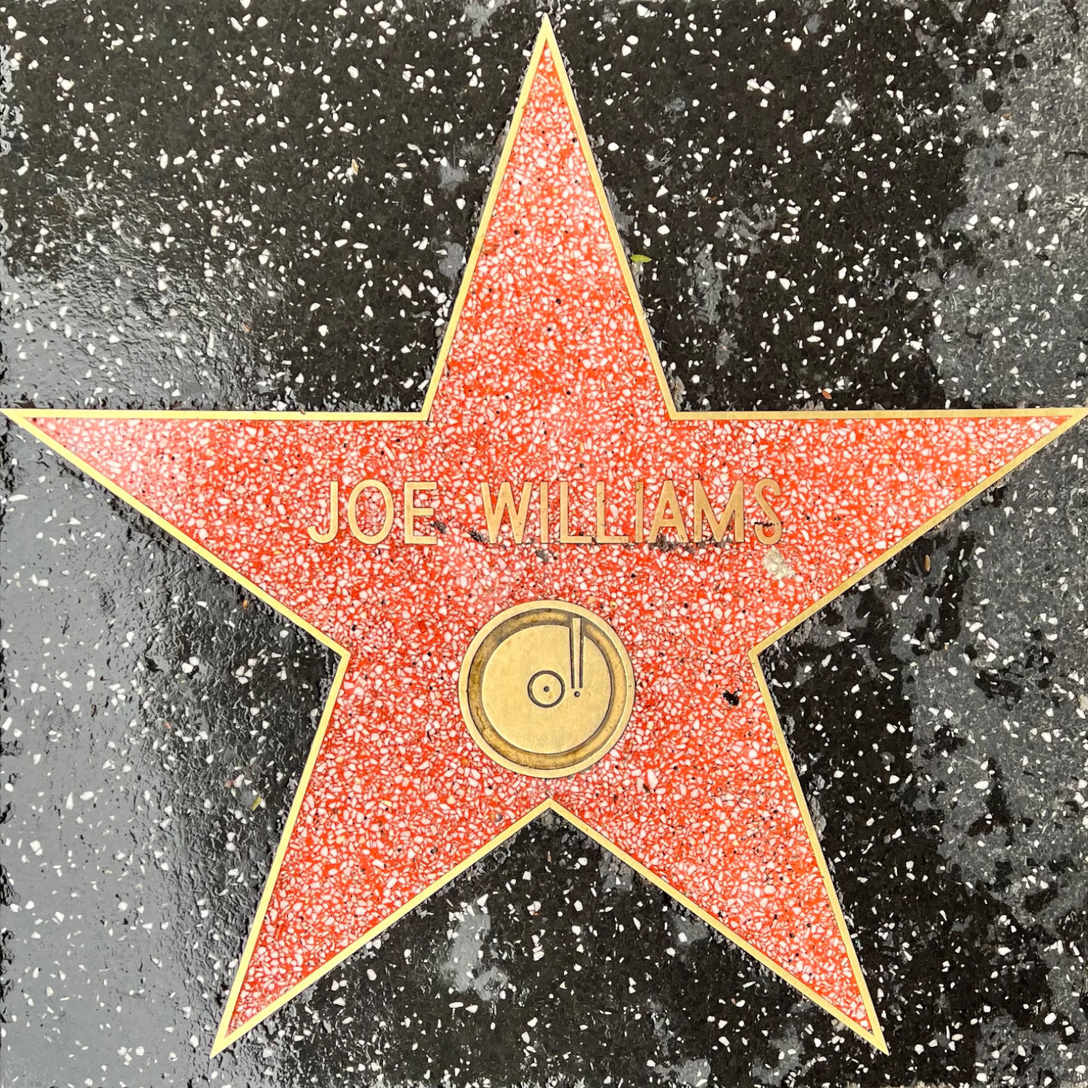 Joe Williams's Recording Star