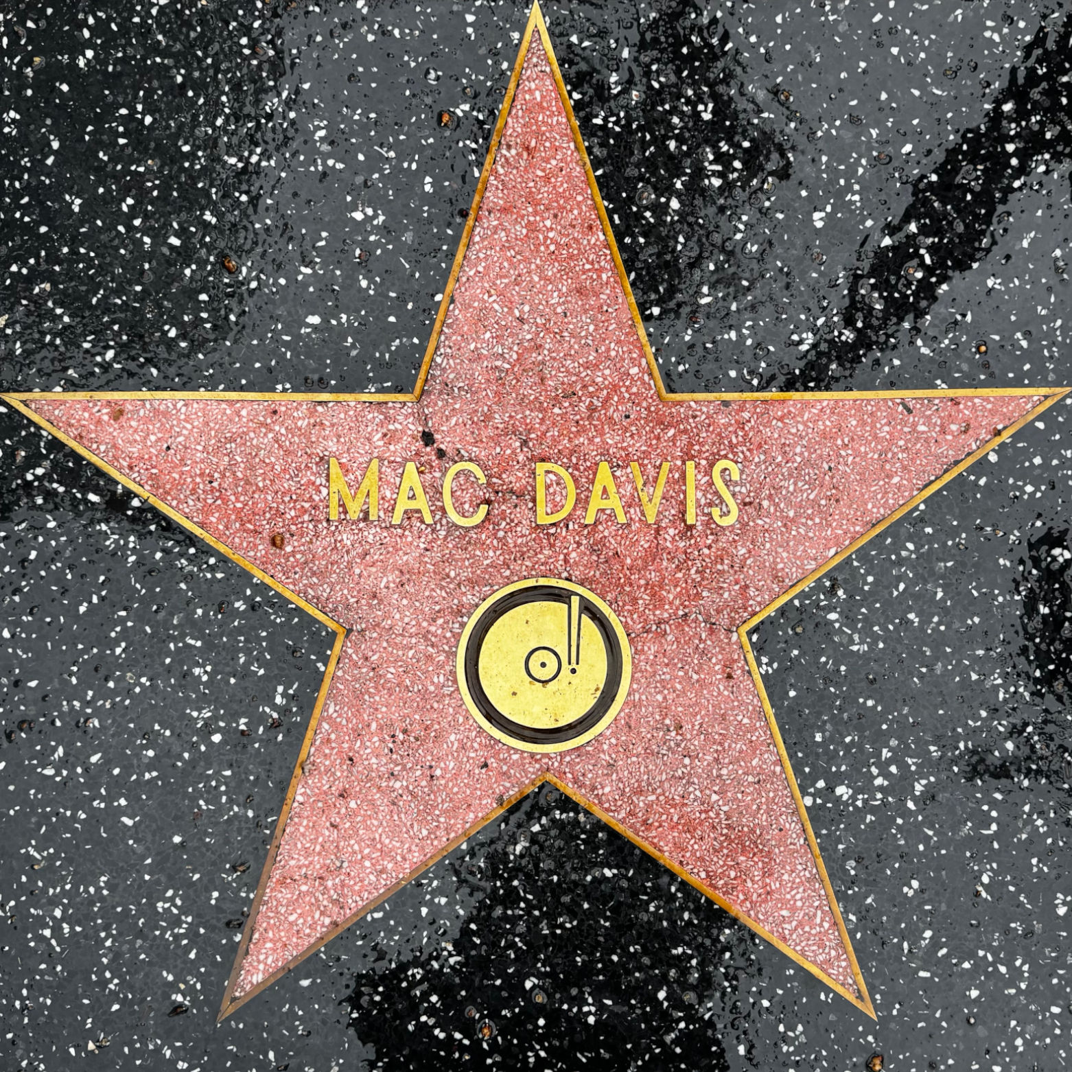 Mac Davis's Recording Star Mac Davis's Recording Star