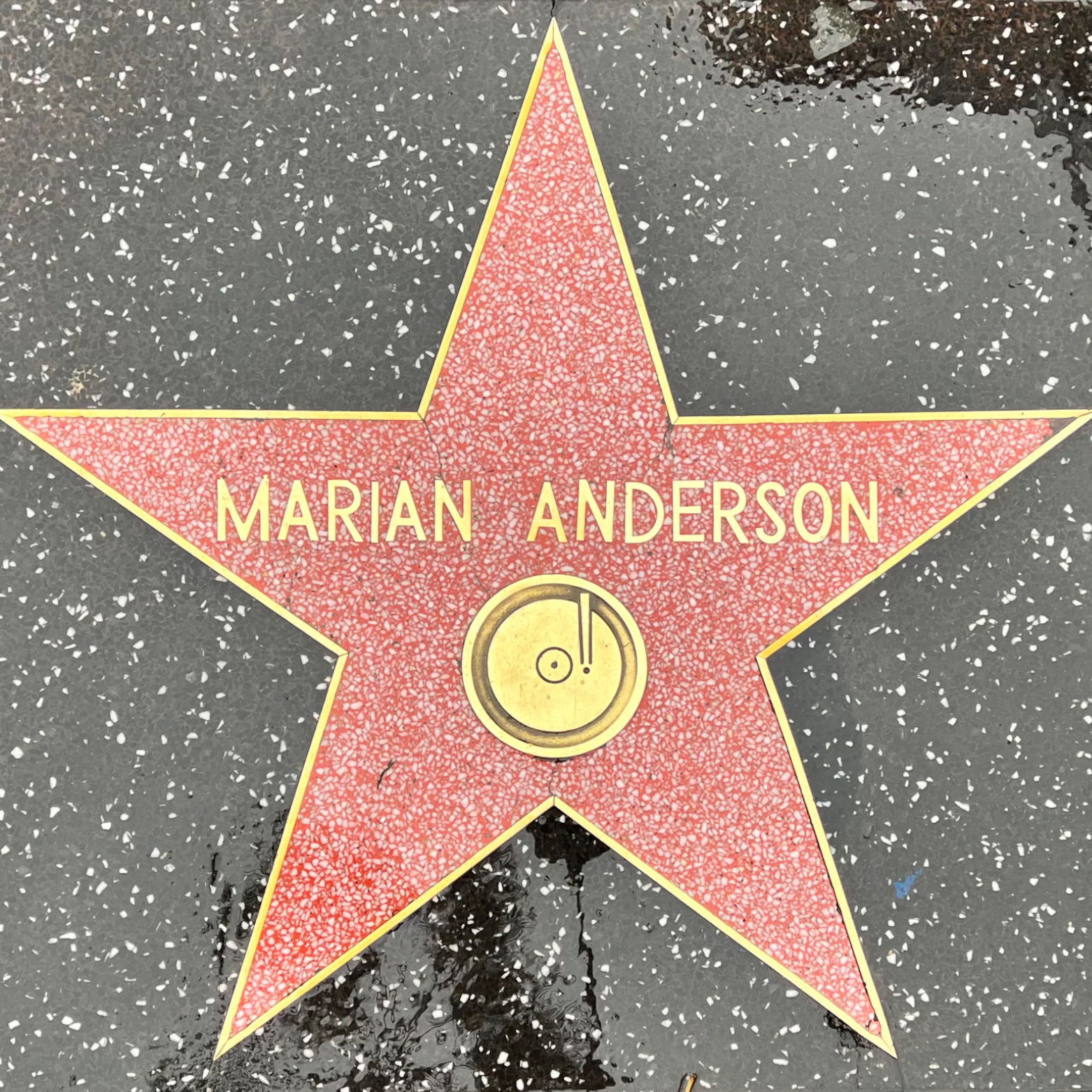 Marian Anderson's Recording Star