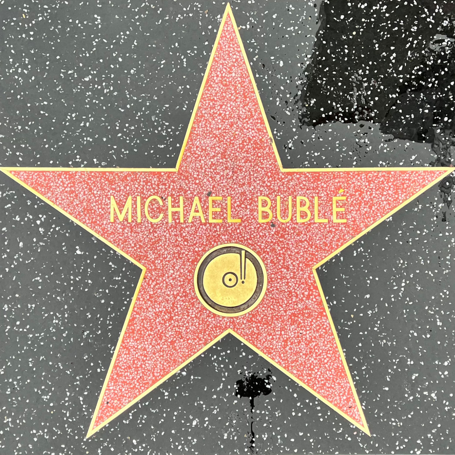 Michael Buble's Recording Star