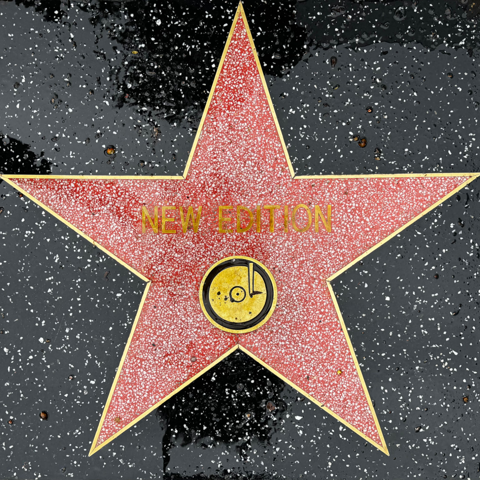 New Edition's Recording Star New Edition's Recording Star