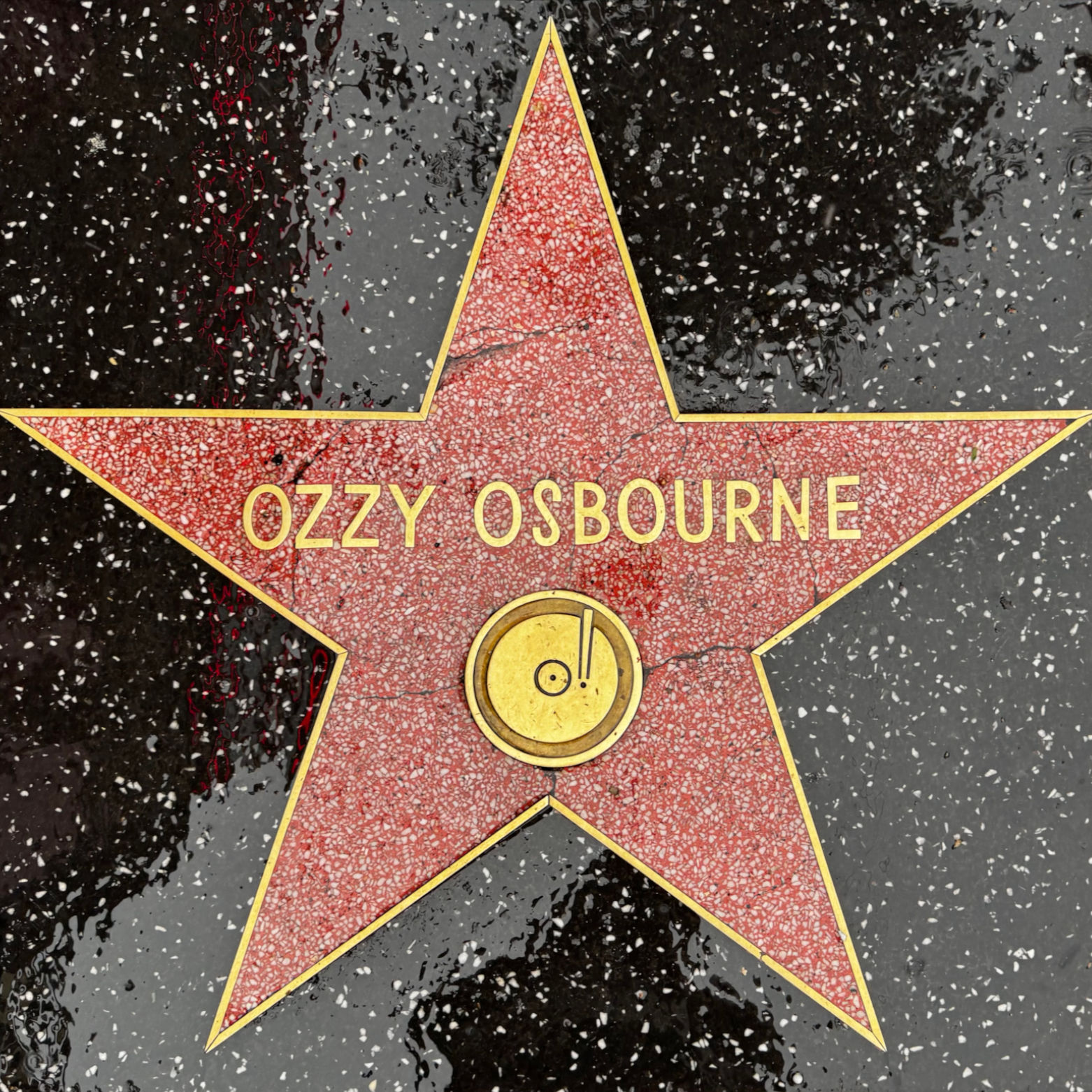 Ozzy Osbourne's Recording Star Ozzy Osbourne's Recording Star