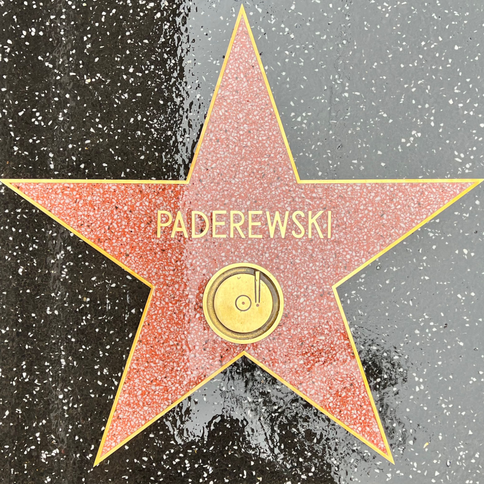 Paderewski's Recording Star