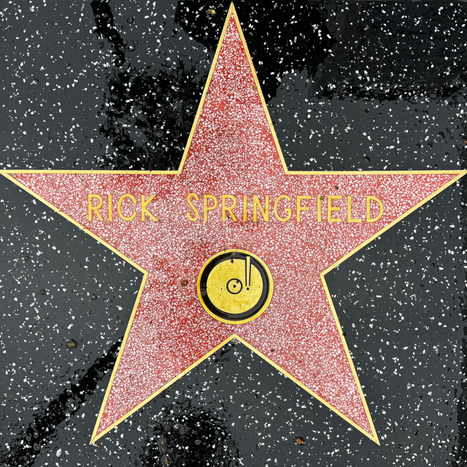 Rick Springfield's Recording Star Rick Springfield's Recording Star