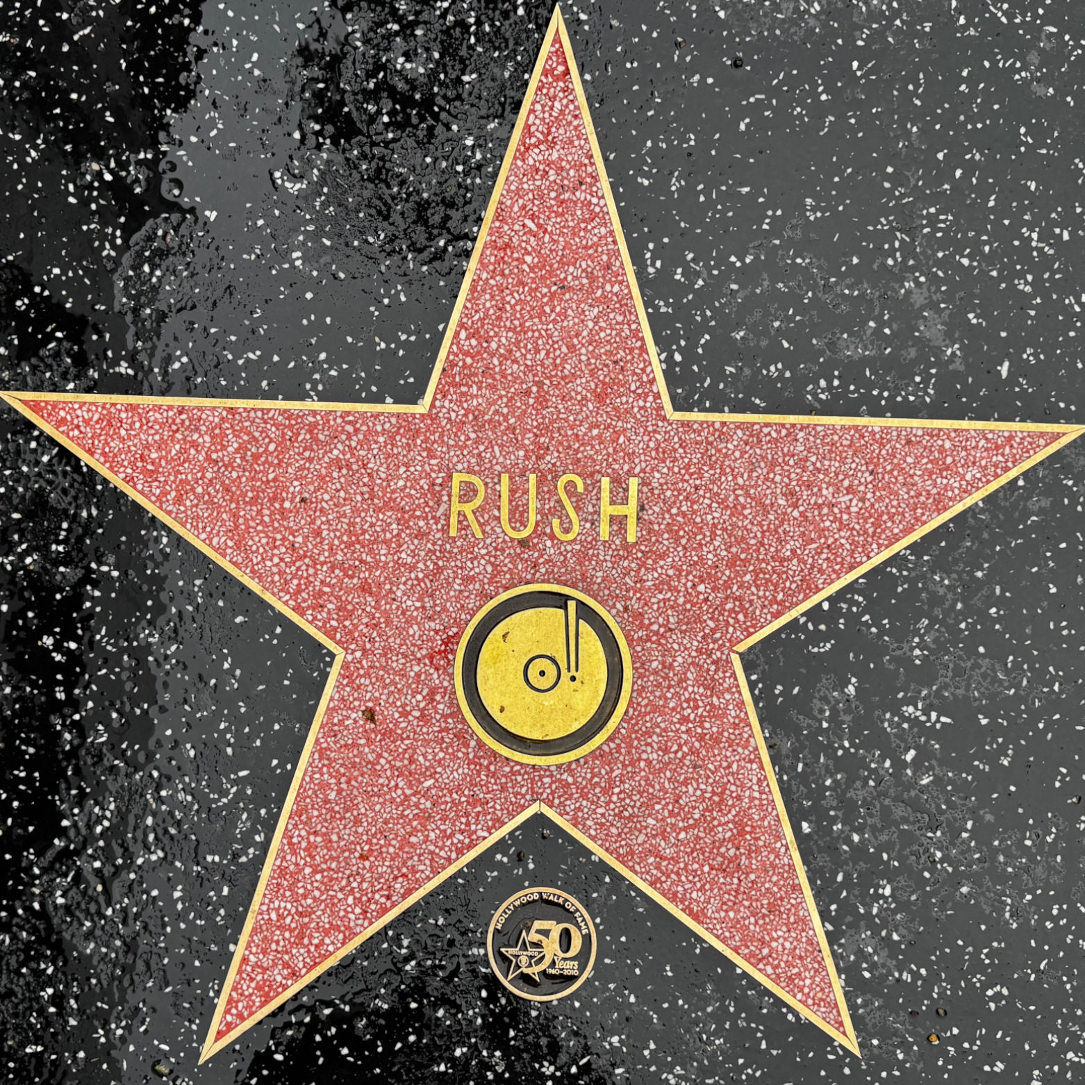 Rush's Recording Star Rush's Recording Star